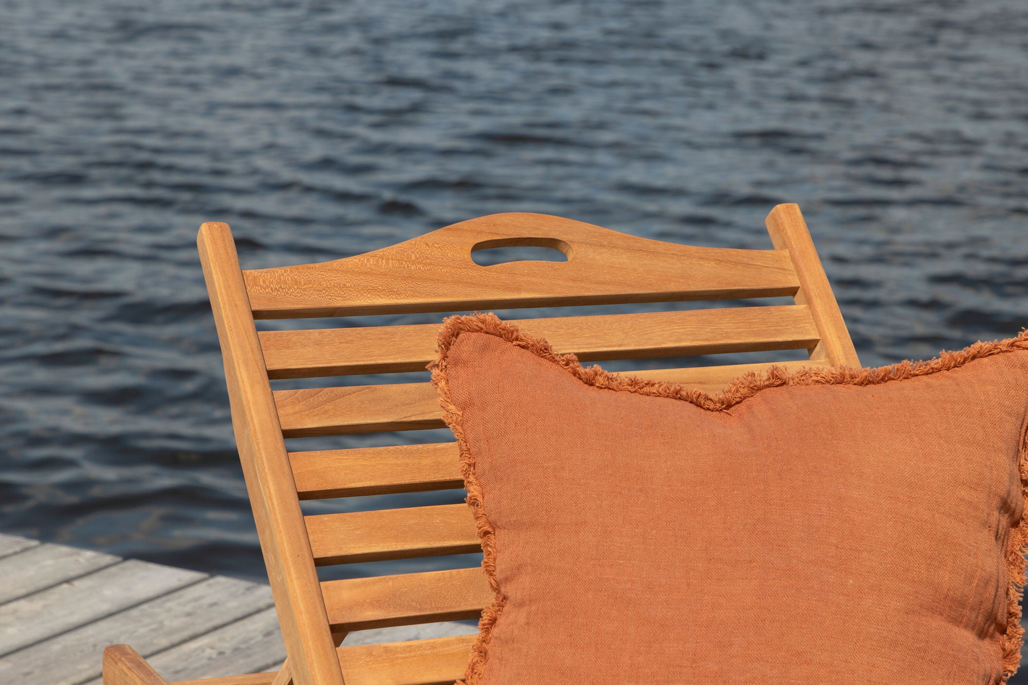Venture Home Ghana - Sun Lounge- Natural - Teak -