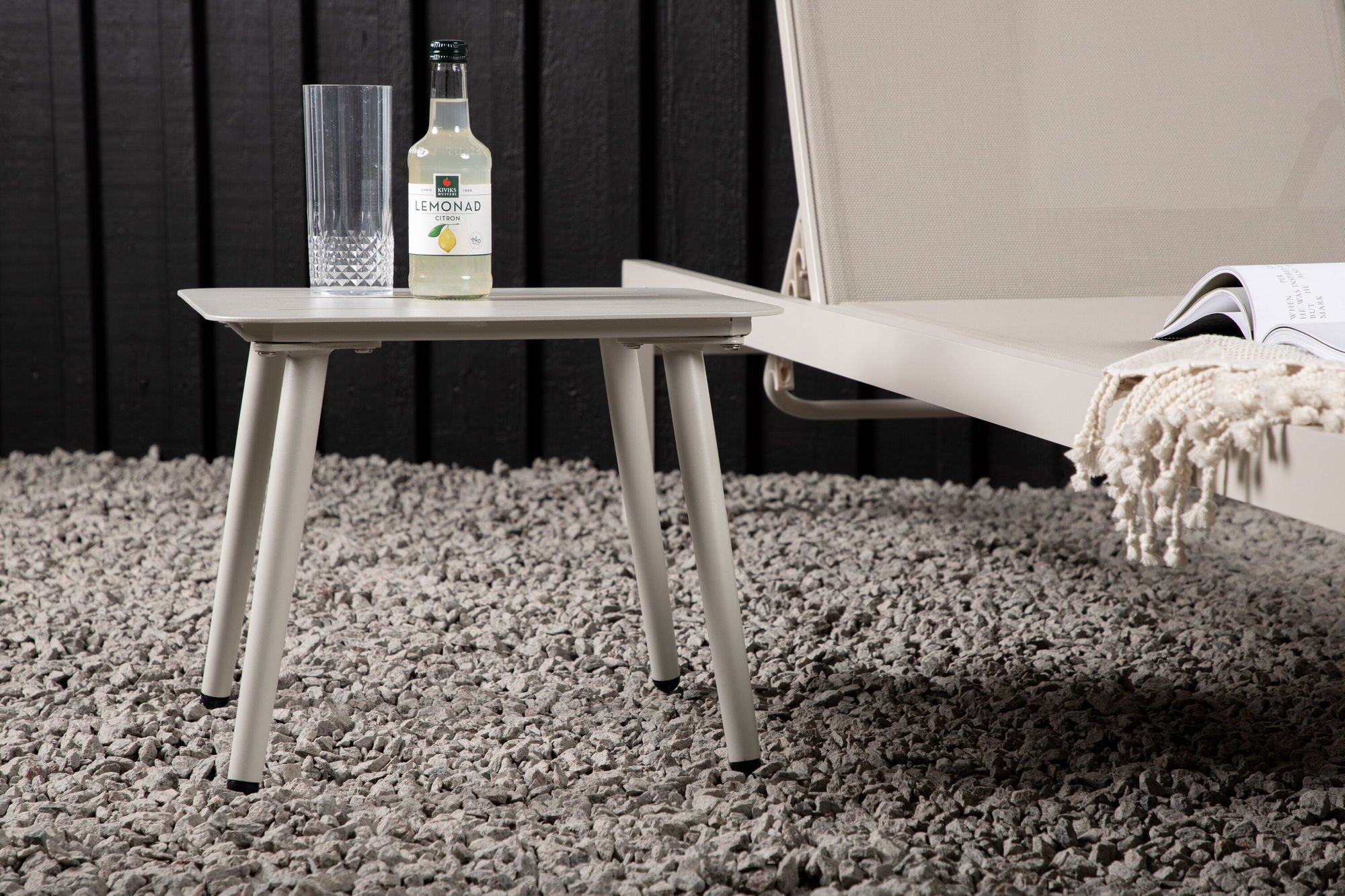 Venture Home Lina Side bord - Beige 40*40cm