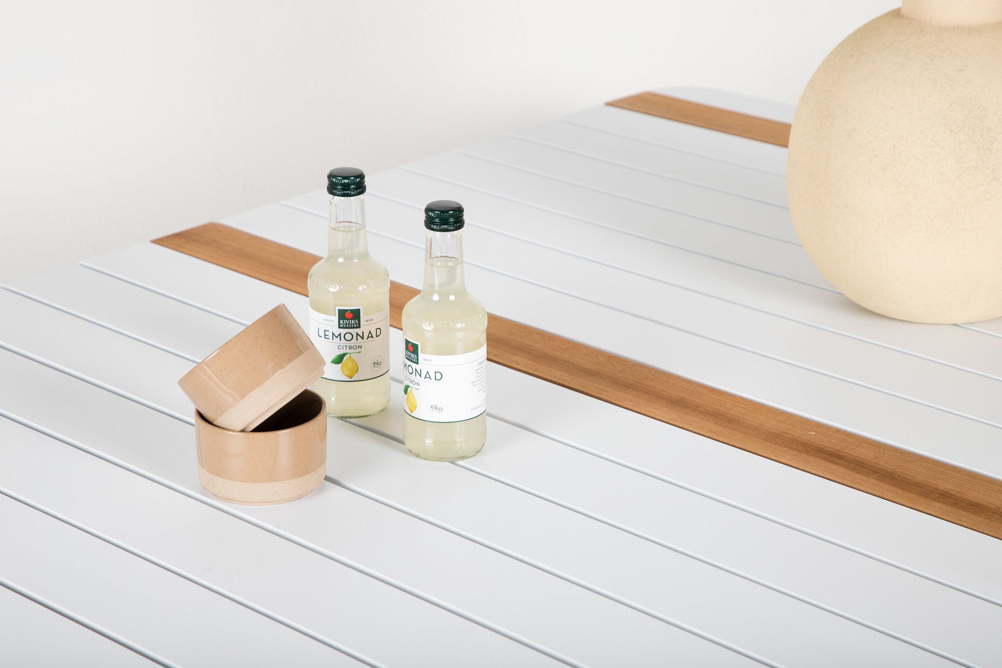 Venture Home Togo - spisebord- White / Teak - Allu / Teak - 150*90