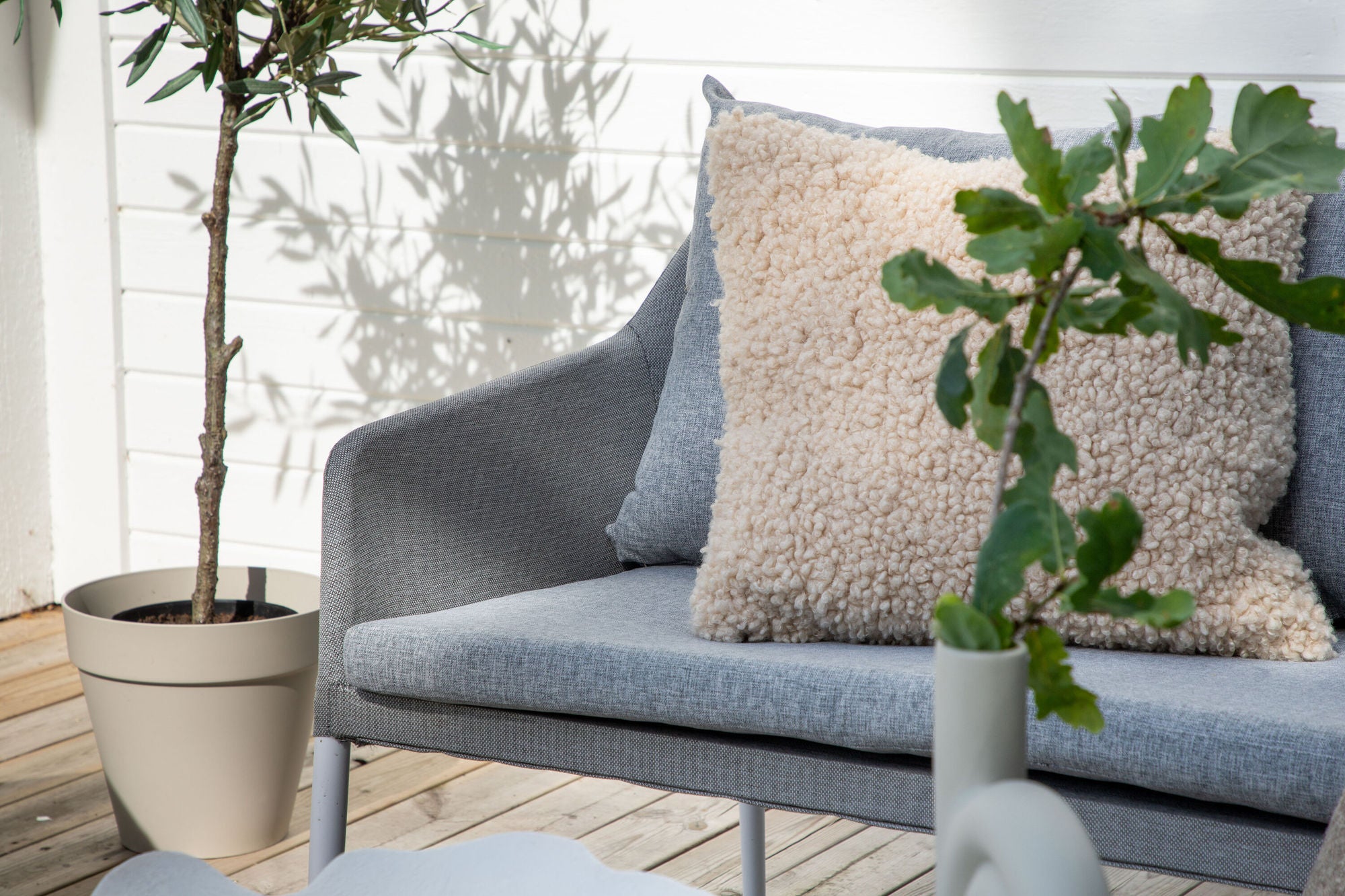Venture Home Spoga - Sofa Set- White / Grey -  -