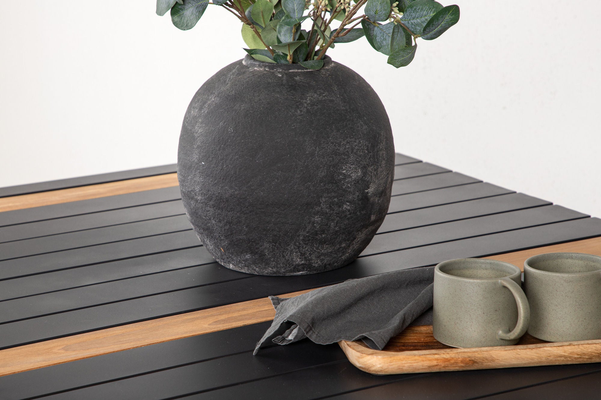 Venture Home Togo - spisebord- Black / Teak - Allu / Teak - 150*90