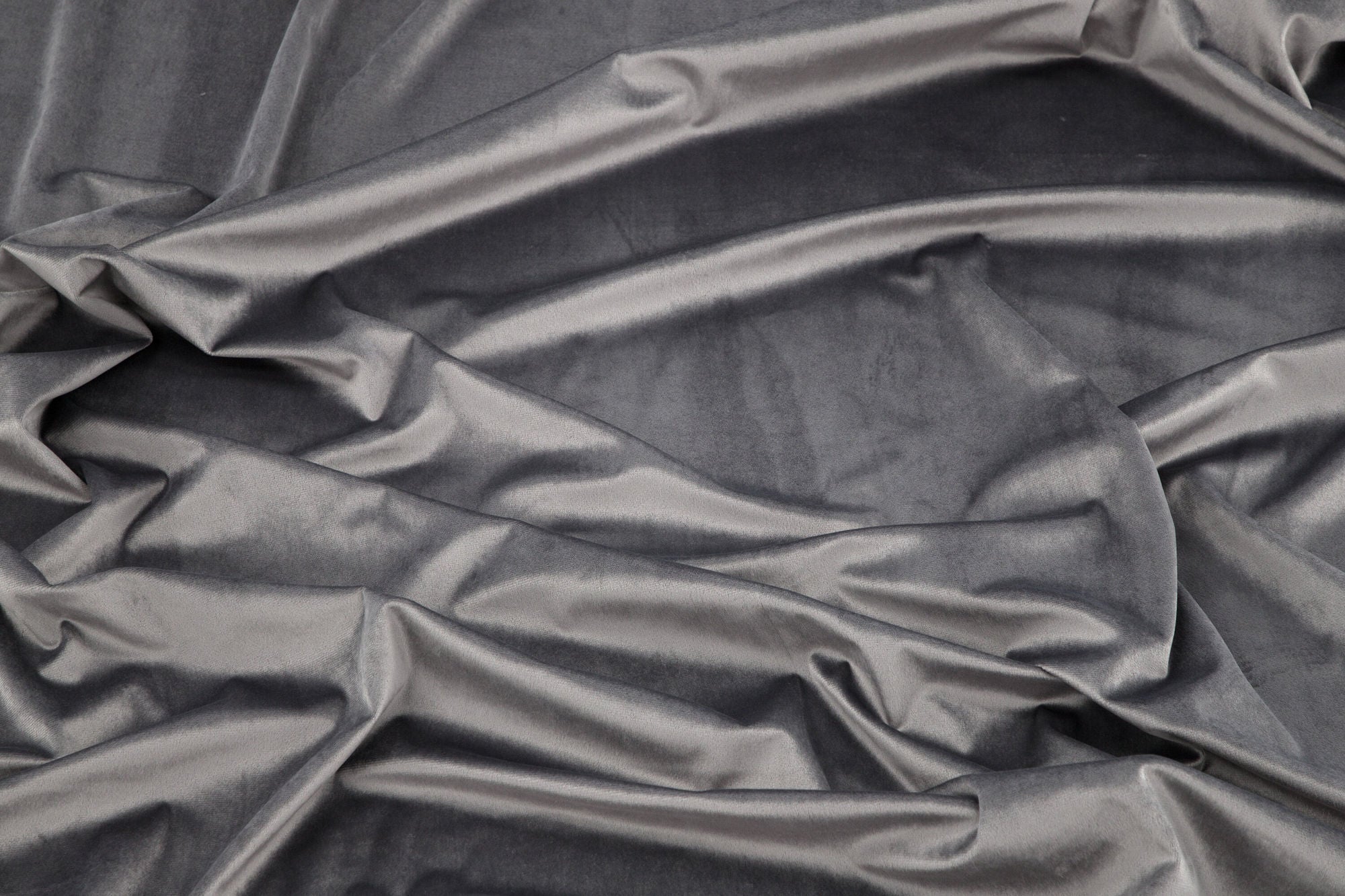 Venture Home Mary Curtain Polyester/velvet - Grey / - 250*135