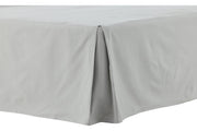 Venture Home Ziggy Bed Skirt Cotton streight - Light Grey / - 200*180
