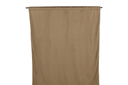 Venture Home Mary Curtain Polyester/velvet - Brown / - 250*135