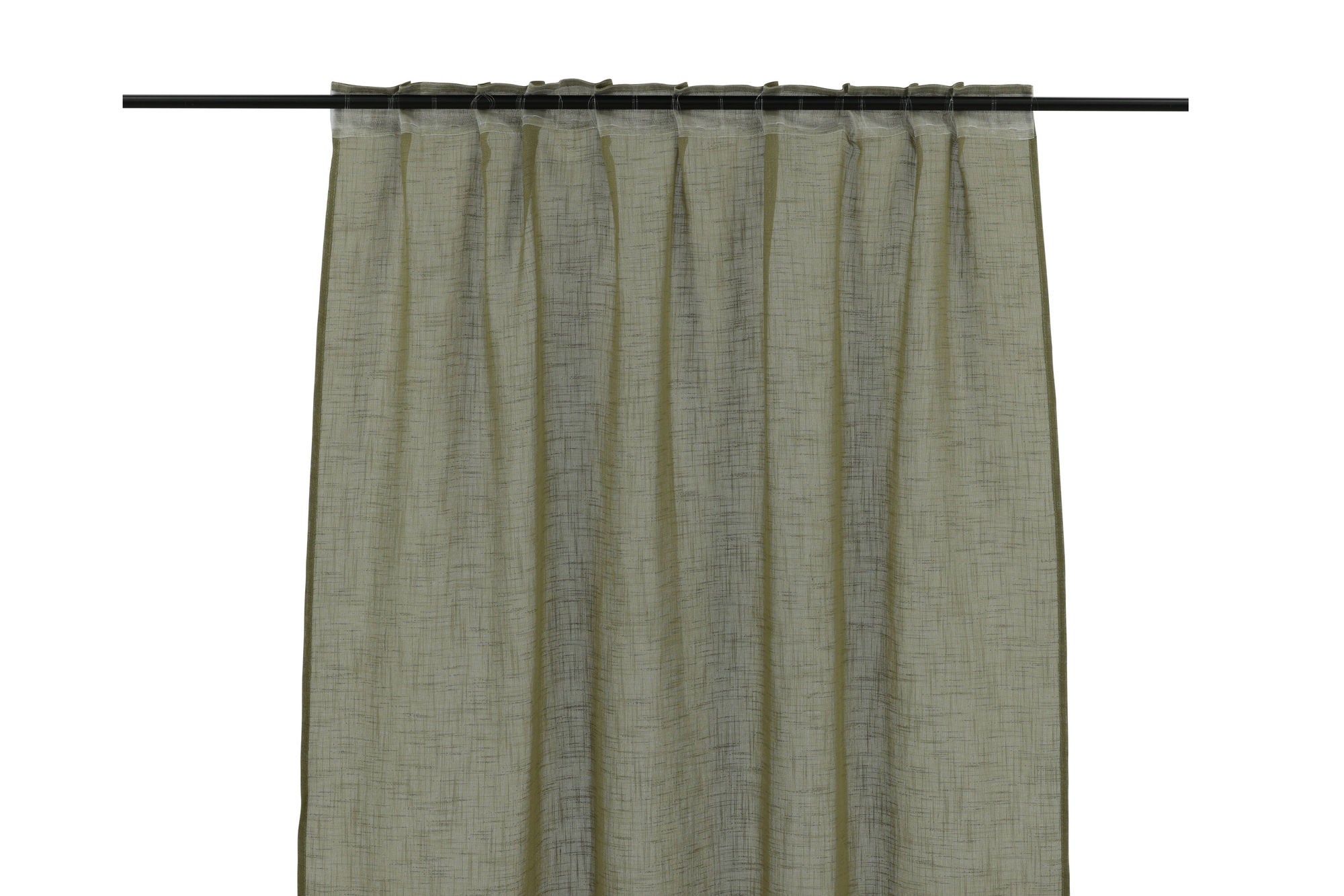 Venture Home Kaya Curtain Polyester/fake linen - Green - 140*240 - Multi band