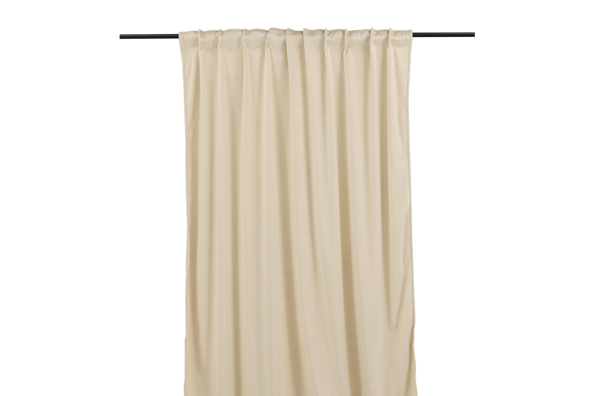 Venture Home Mary Curtain Polyester/velvet - Beige / - 250*135