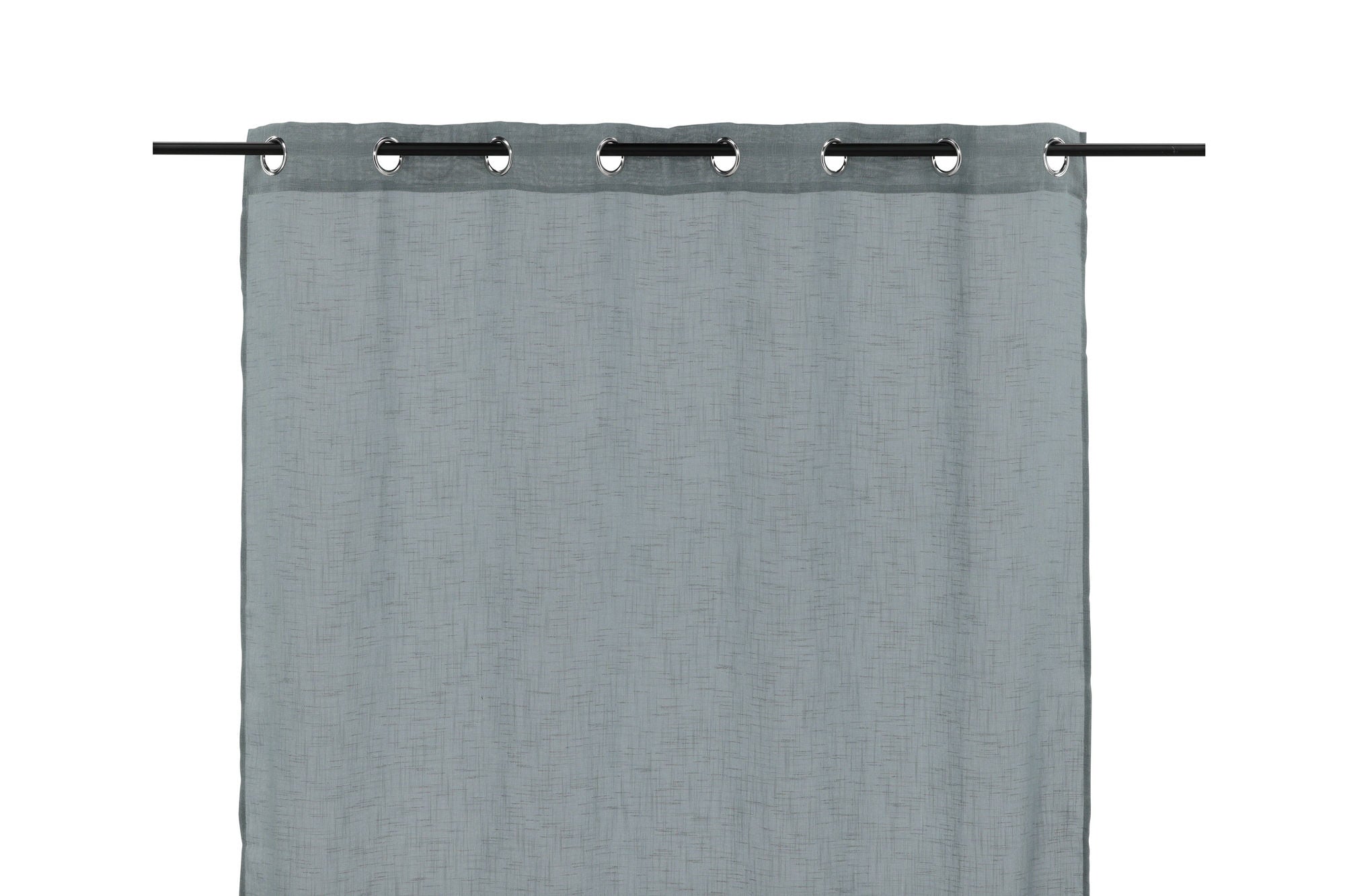 Venture Home Kaya Curtain Polyester/fake linen - Grey - 140*290 - Eyelet