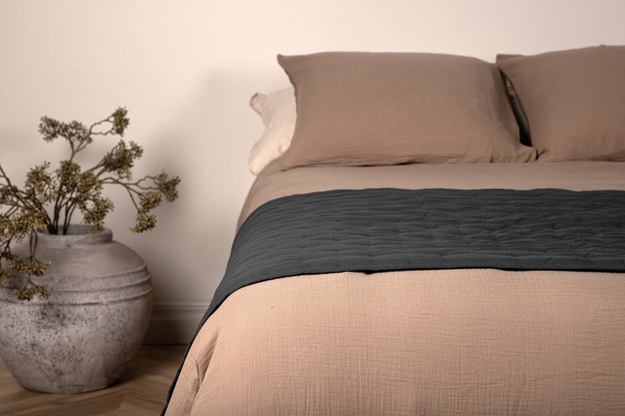 Venture Home Sally Bedspread Microfiber - Antracit / - 260*80