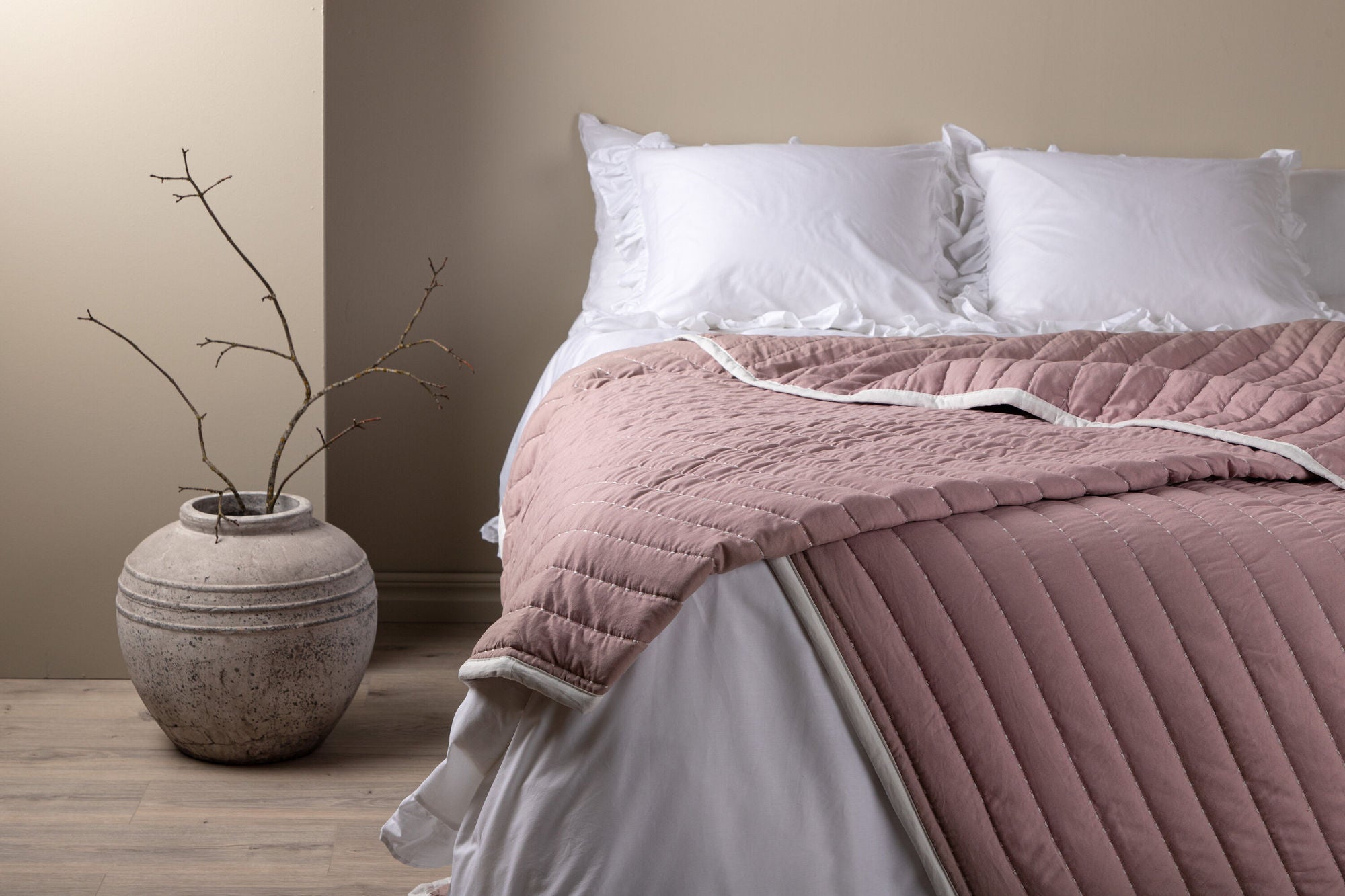 Venture Home Juni Bedspread Microfiber - Light pink / - 180*260