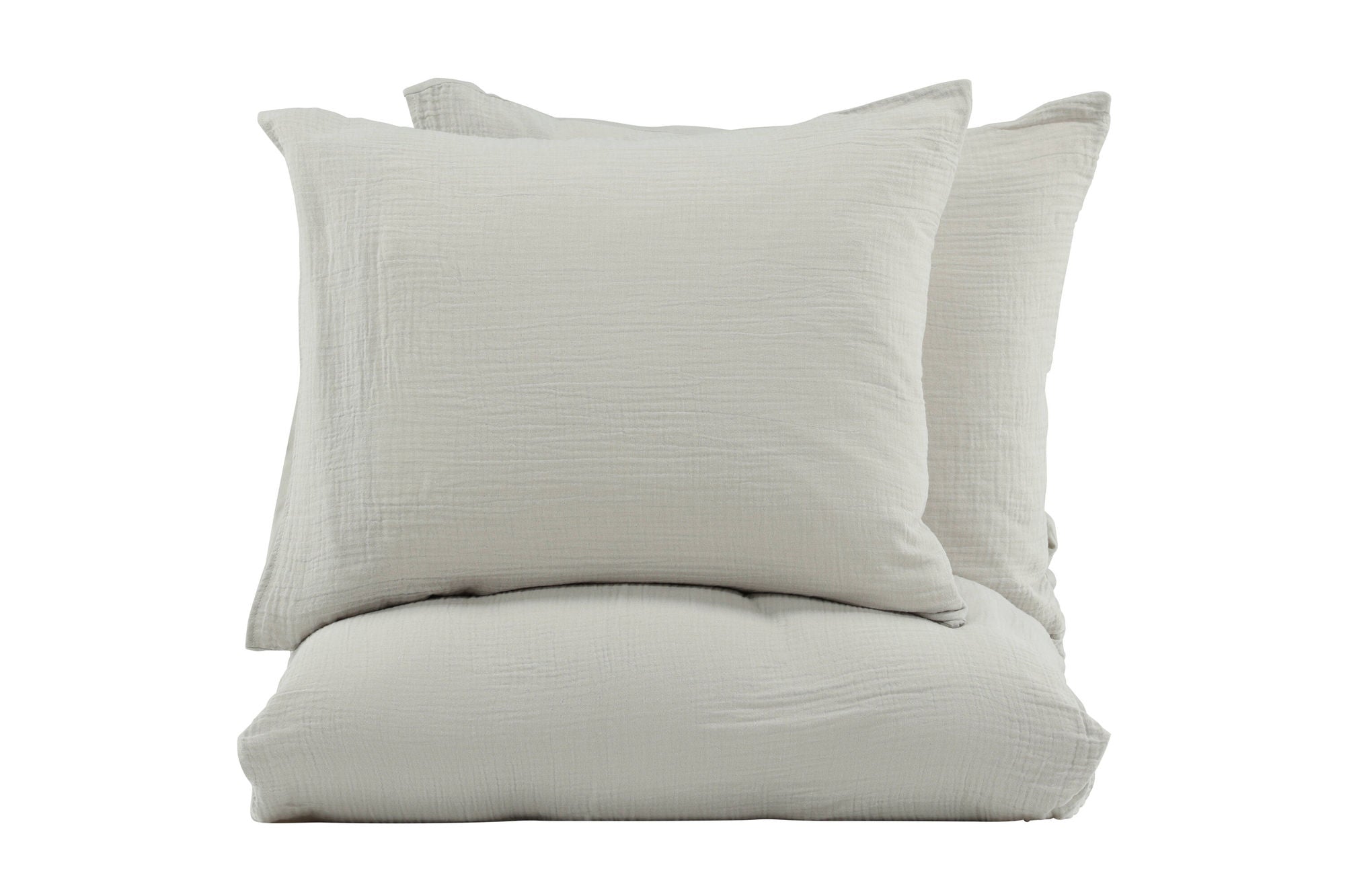 Venture Home Mila Bed Set Cotton gauze - Light Grey / - 240*220