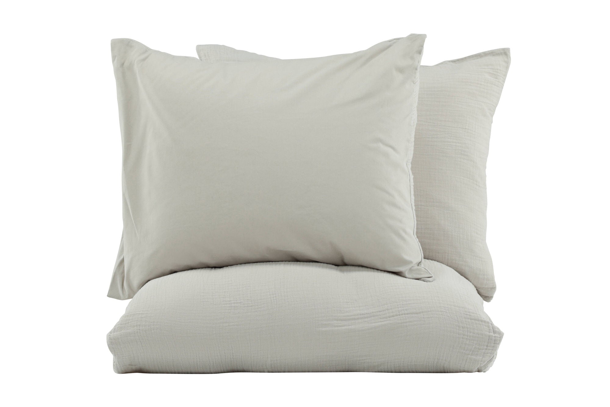 Venture Home Mila Bed Set Cotton gauze - Light Grey / - 240*220