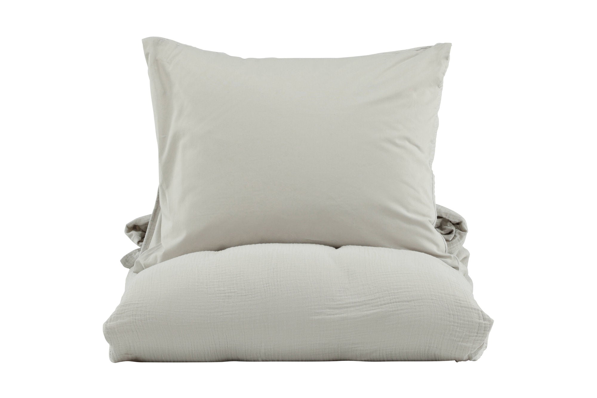 Venture Home Mila Bed Set Cotton gauze - Light Grey / - 150*200