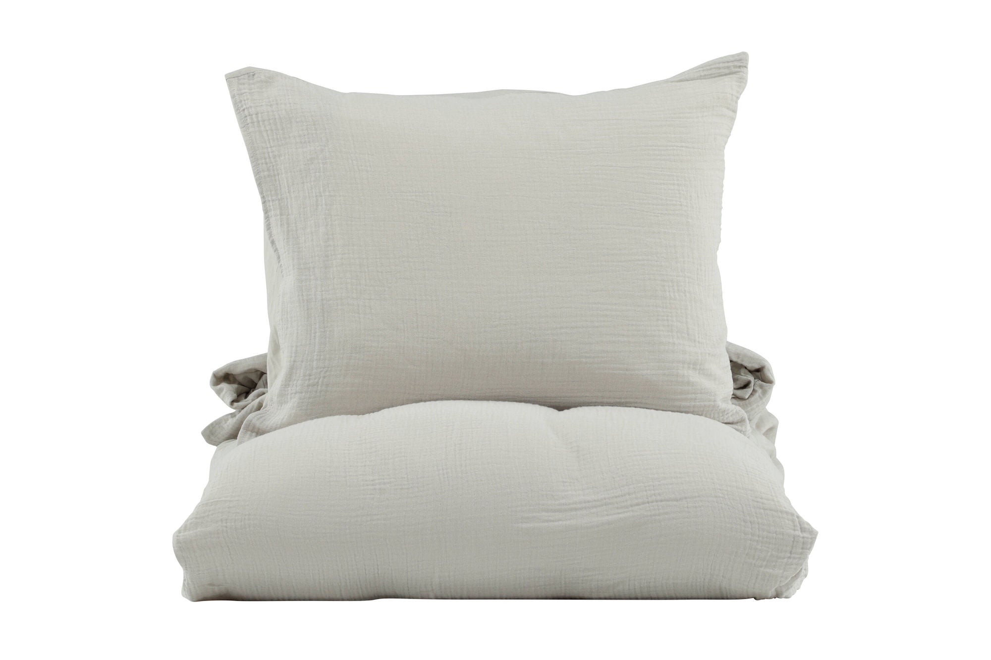 Venture Home Mila Bed Set Cotton gauze - Light Grey / - 150*200