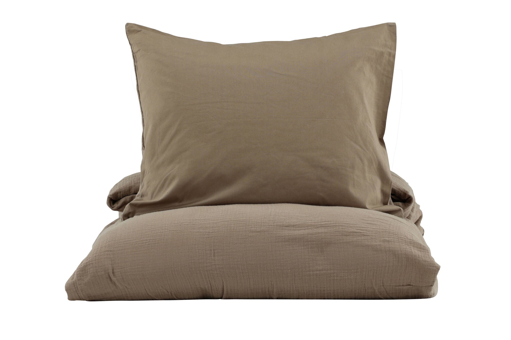 Venture Home MilaBedSetCottongauze-Brown-150*200
