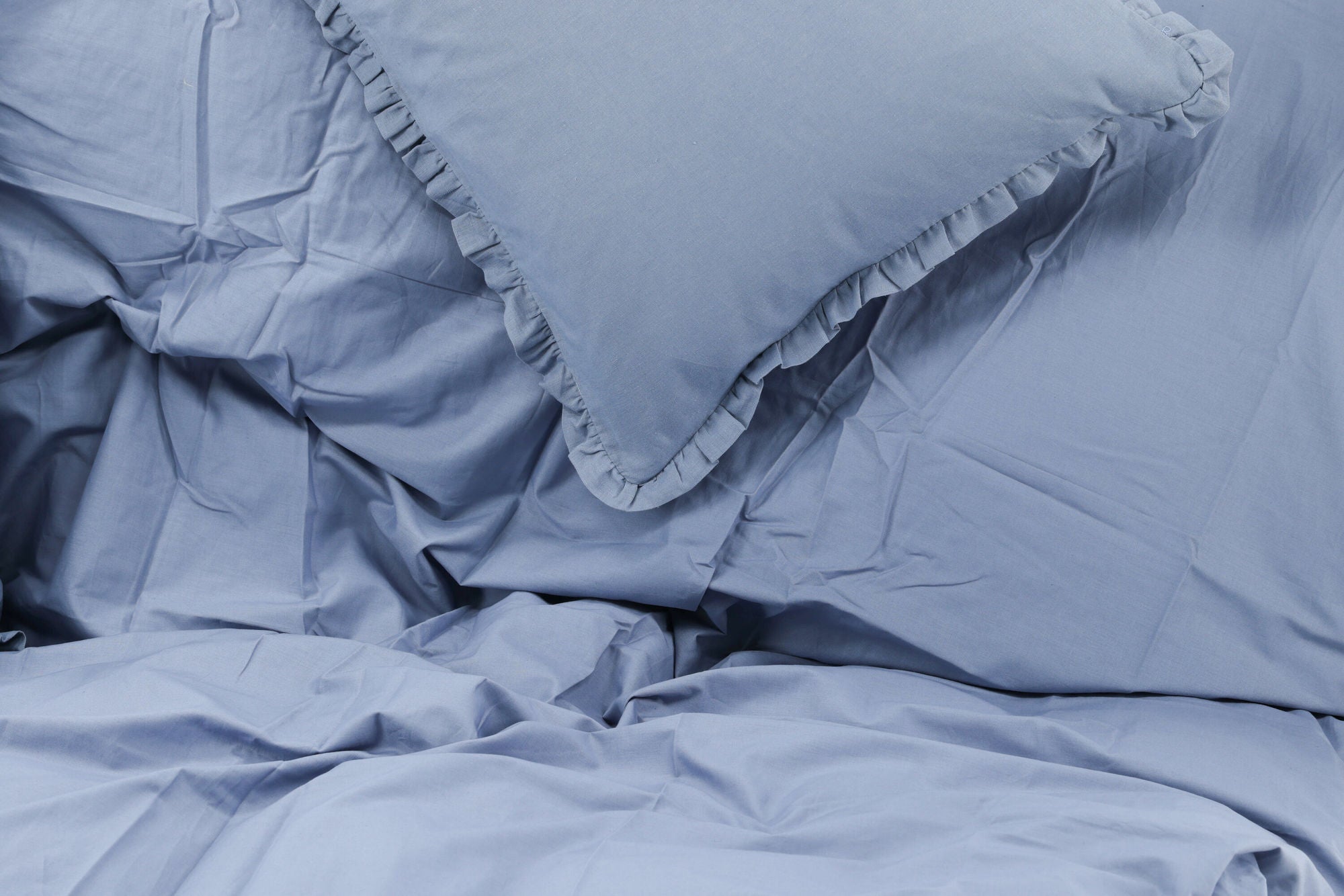 Venture Home Lias Bed Set Cotton/linen - Blue - 150*200