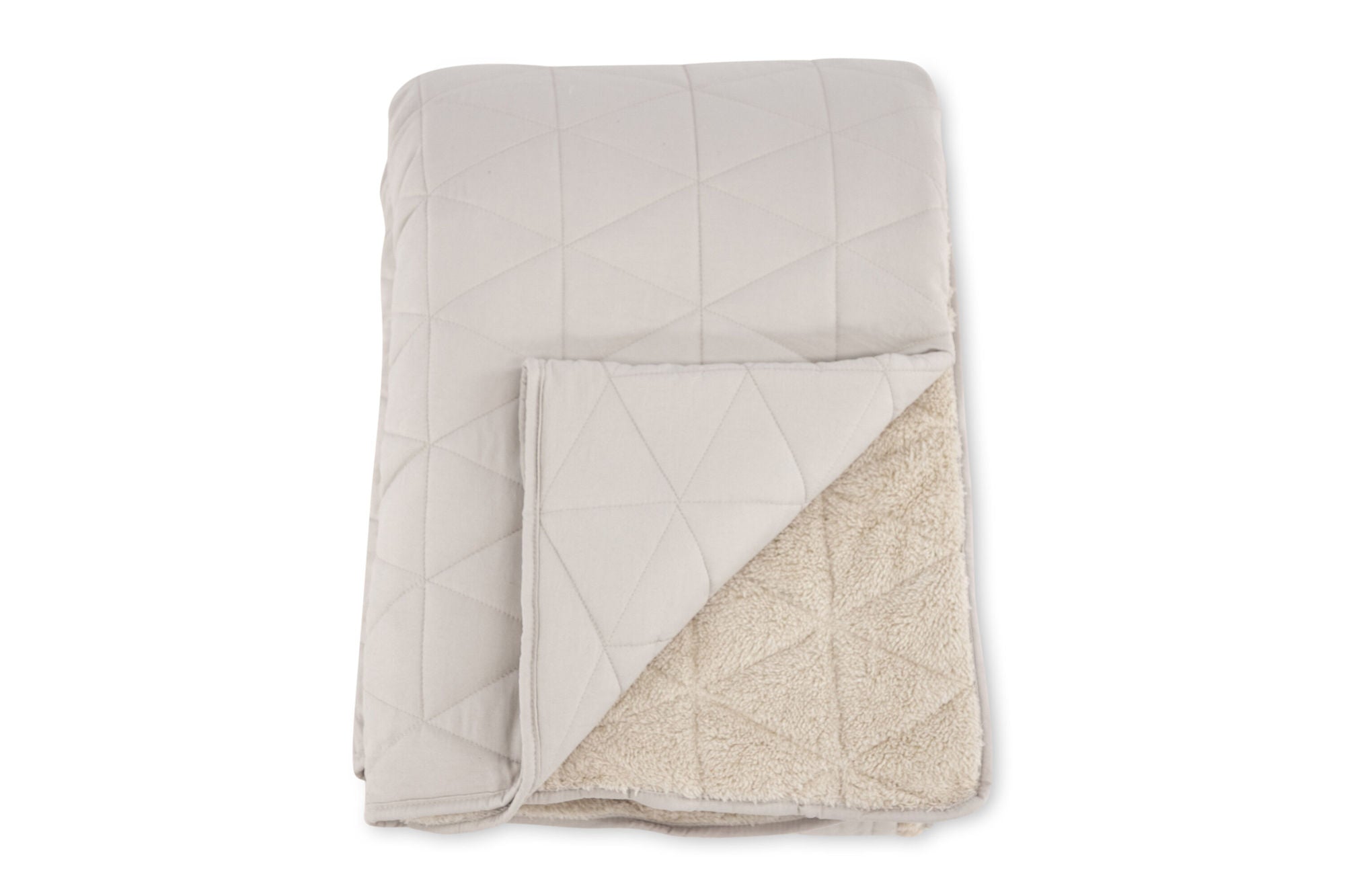 Venture Home Nilla Bedspread Heavy brushed poly cationic/sherpa - Beige / - 250*150