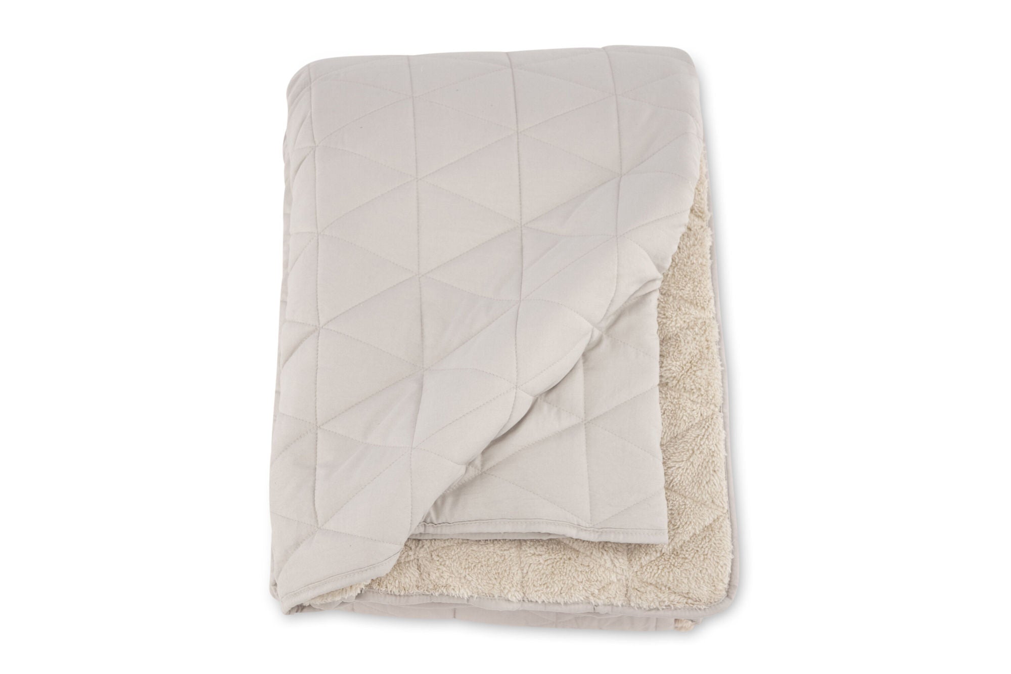 Venture Home Nilla Bedspread Heavy brushed poly cationic/sherpa - Beige / - 250*150