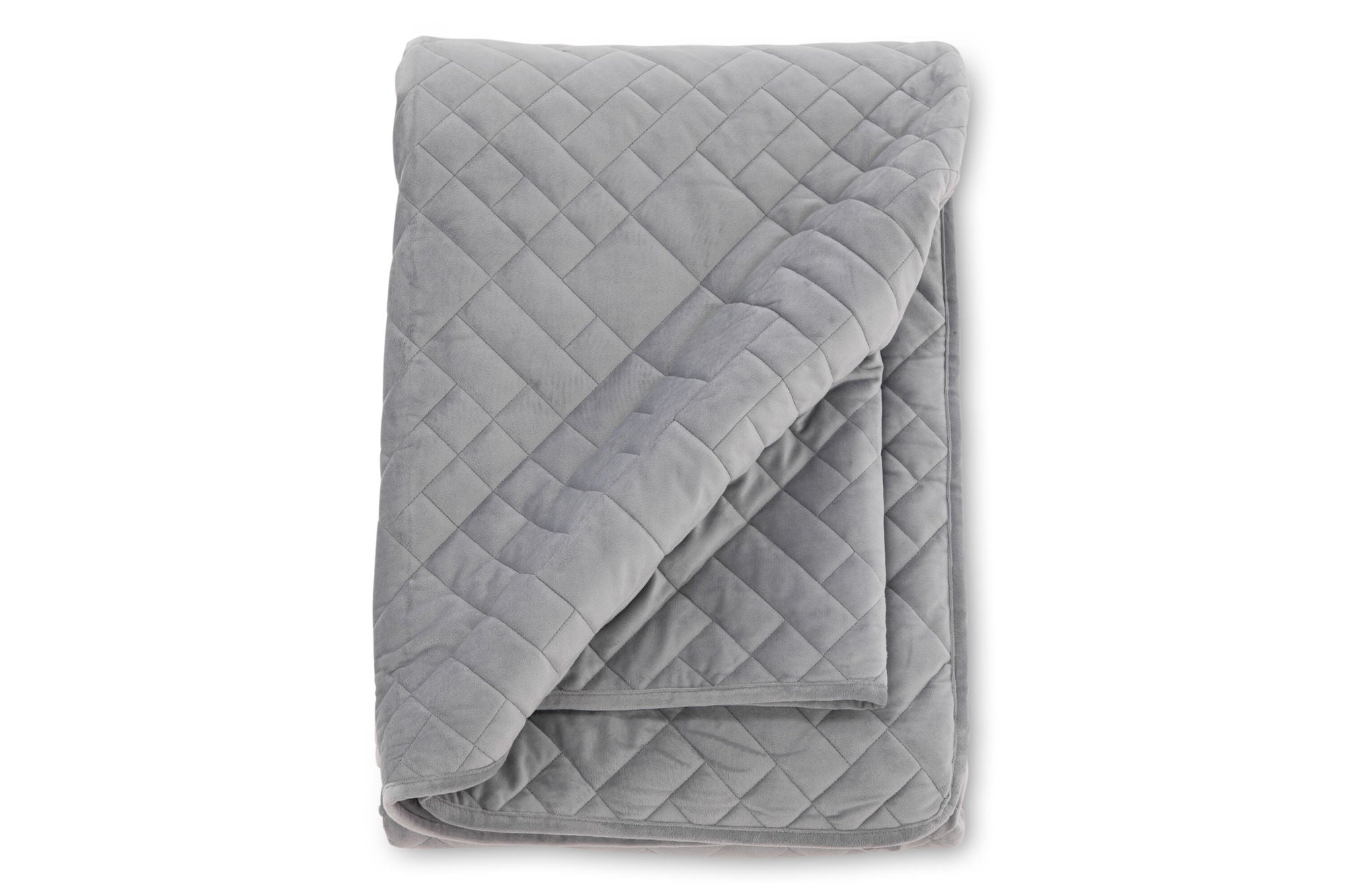 Venture Home Jilly Bedspread Polyester/velvet/microfiber - Light grey / - 260*260