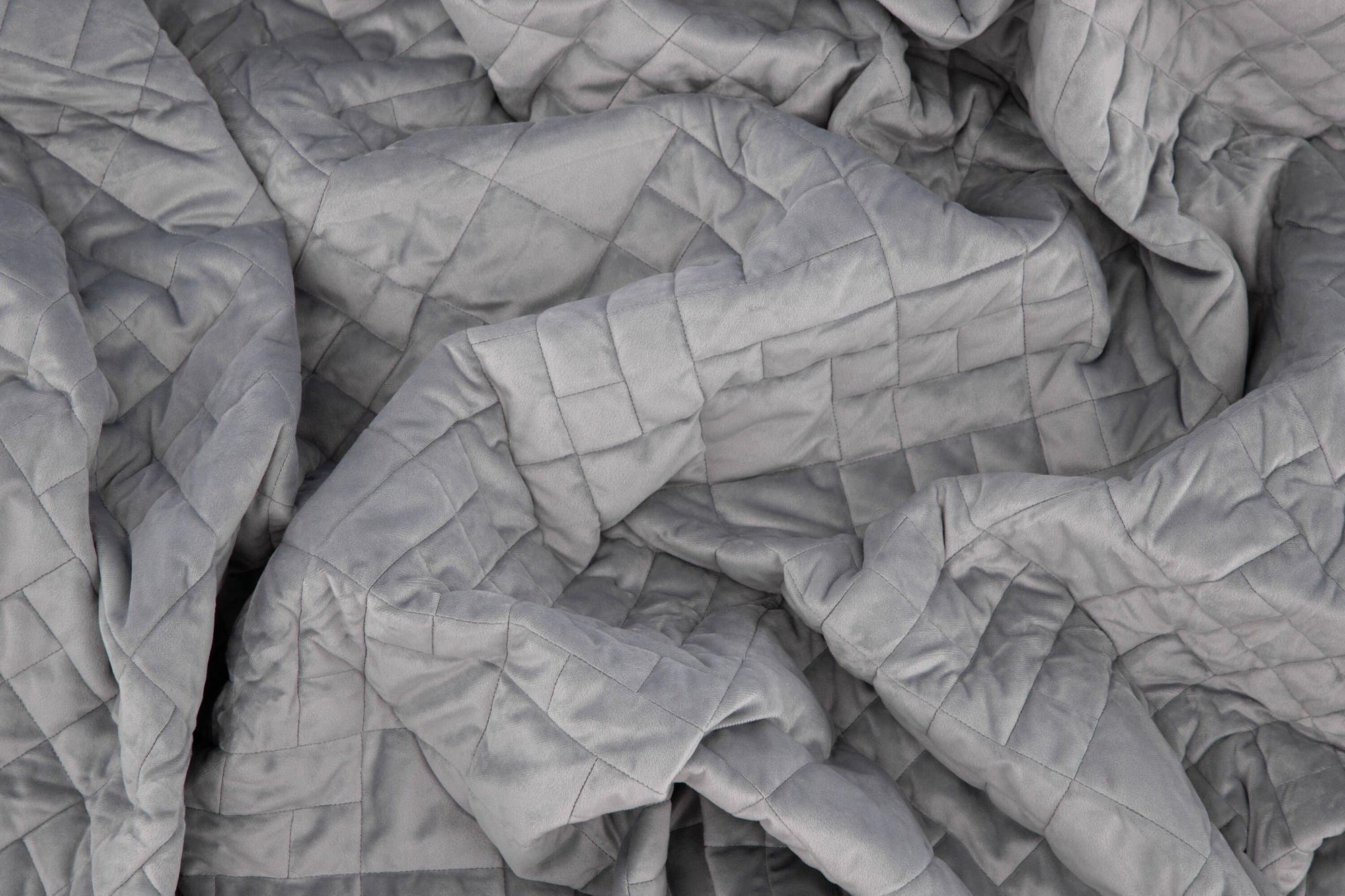 Venture Home Jilly Bedspread Polyester/velvet/microfiber - Light grey / - 260*260