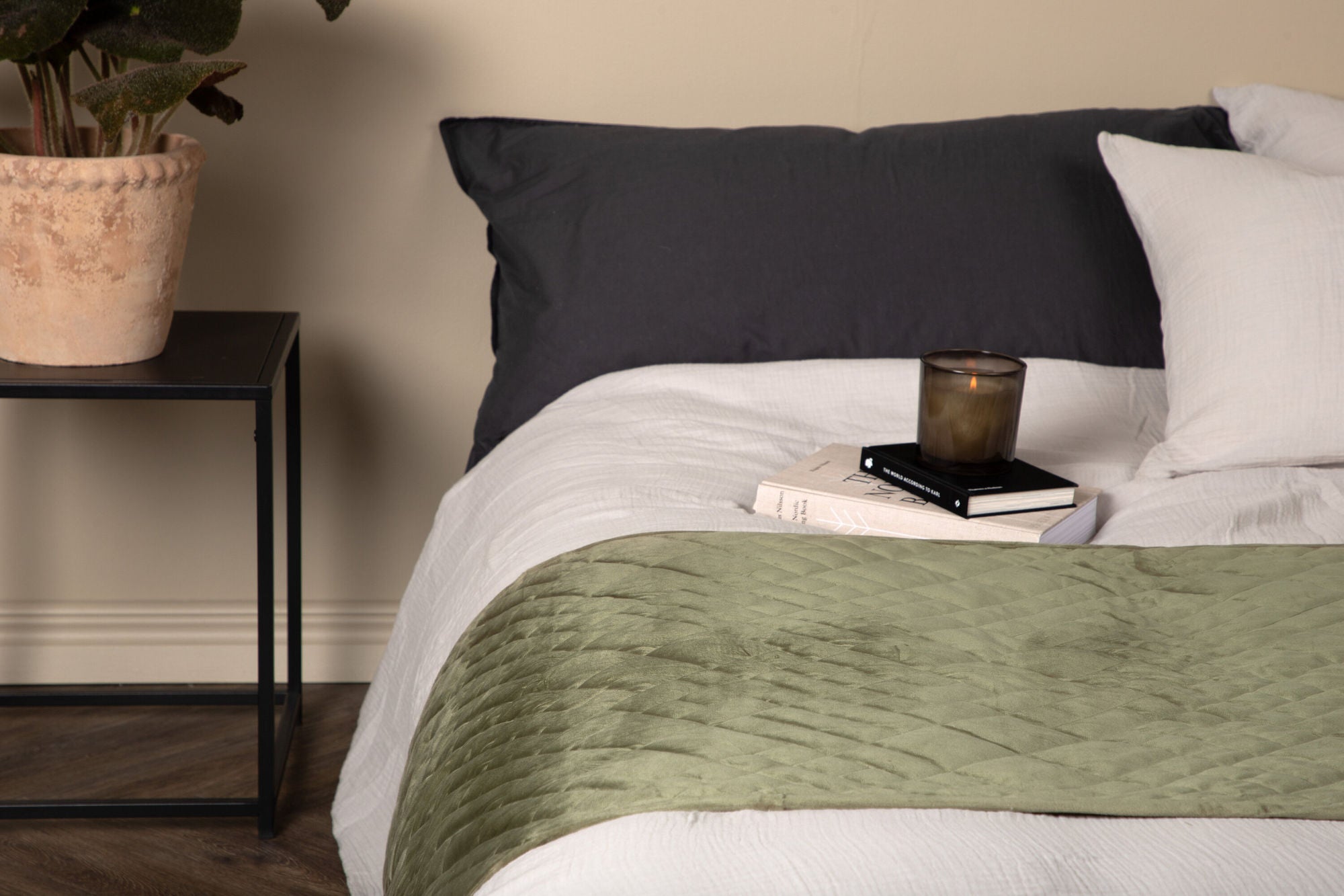 Venture Home Jilly Bedspread Polyester/velvet/microfiber - Green / - 260*80