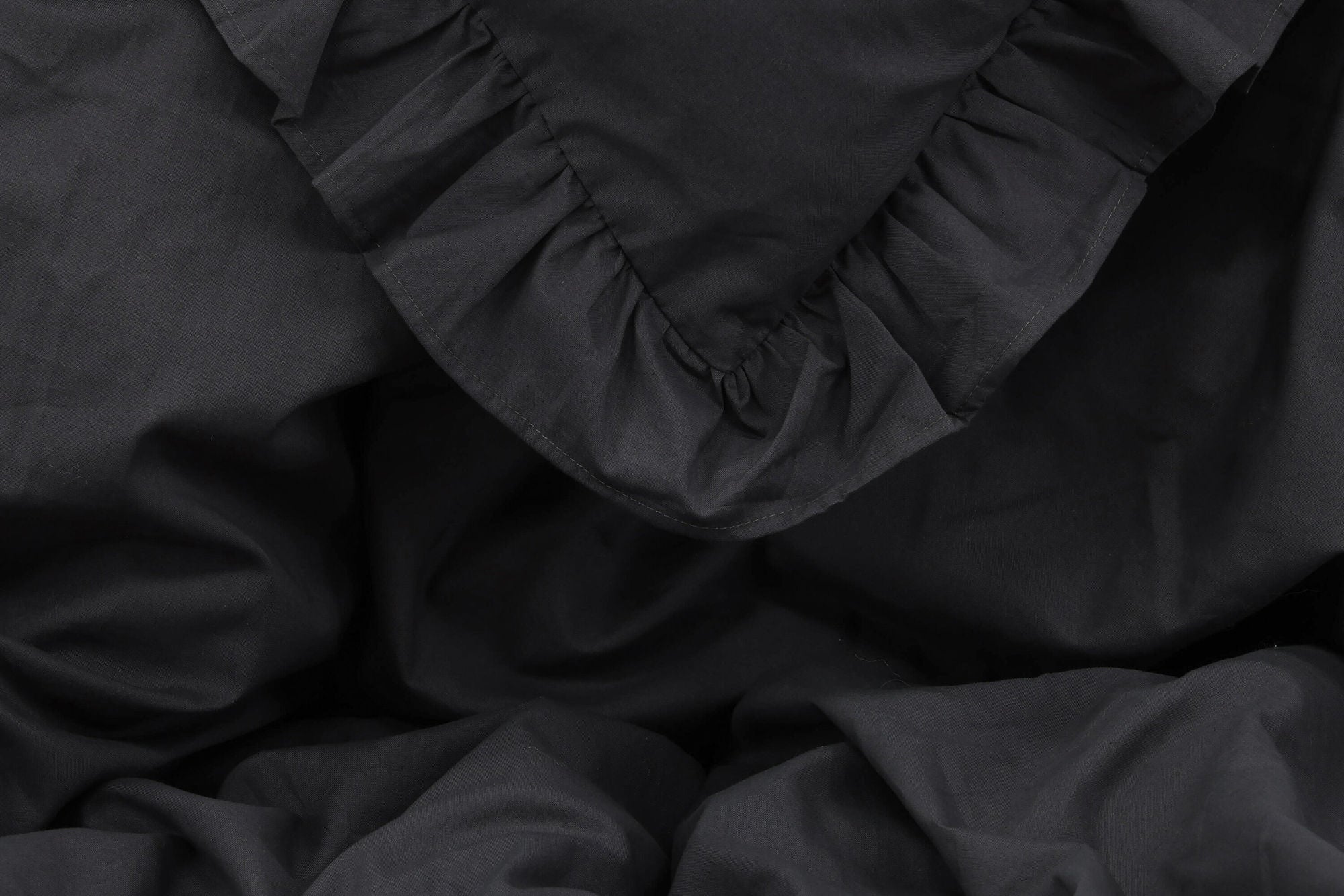 Venture Home Levi Bed Set Cotton w ruffle - Antracit /  - 240*220