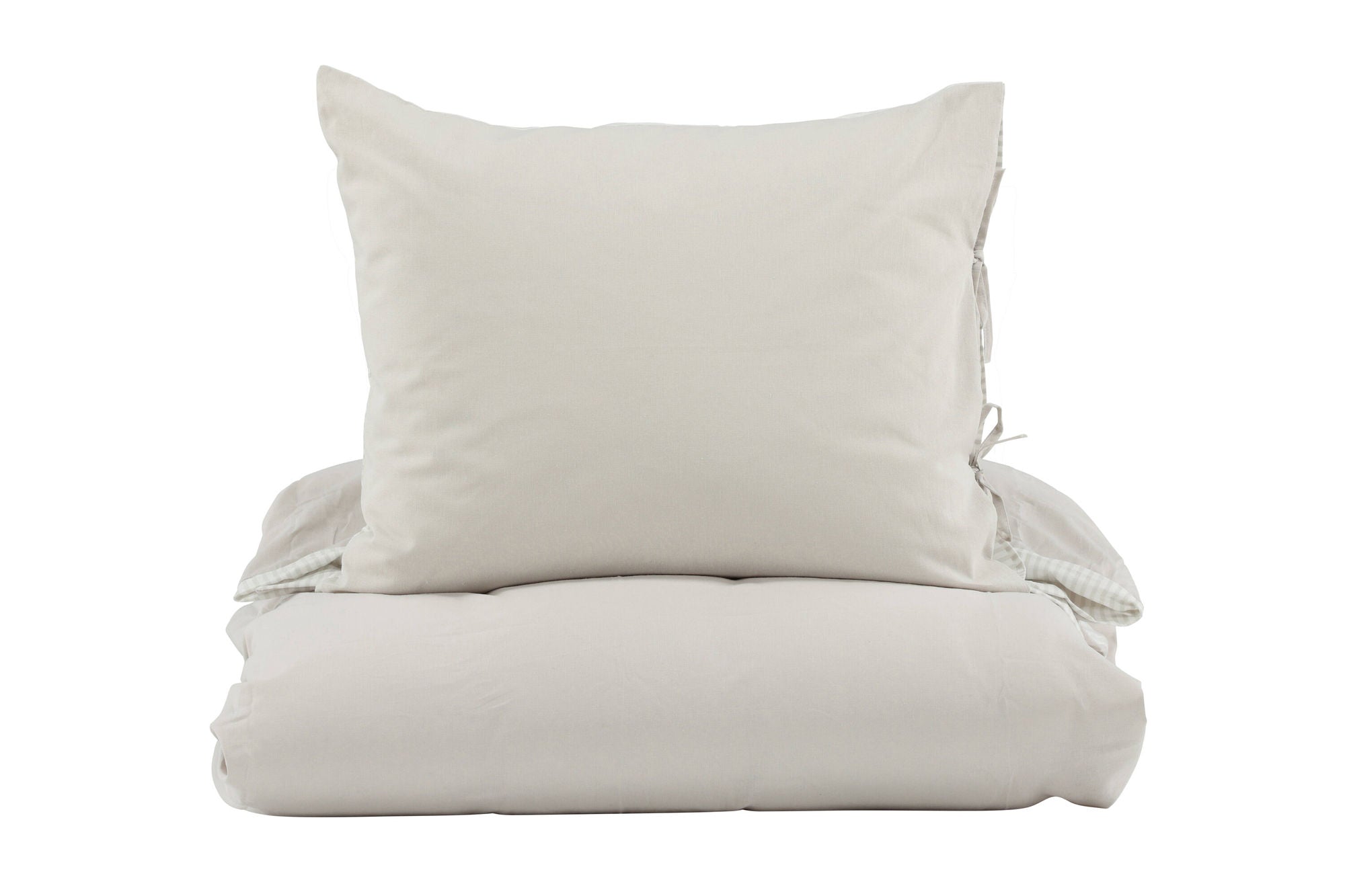 Venture Home Jenna Bed Set Linen/cotton - Light Grey / - 150*200