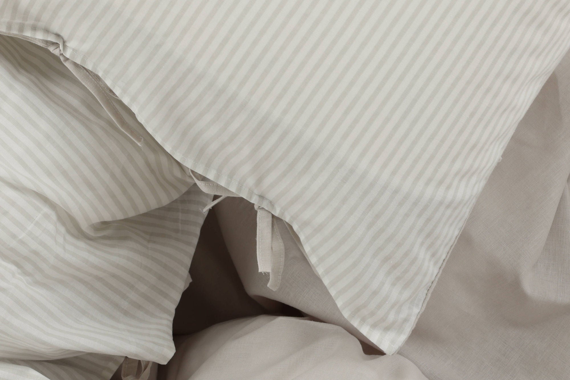 Venture Home Jenna Bed Set Linen/cotton - Light Grey / - 150*200