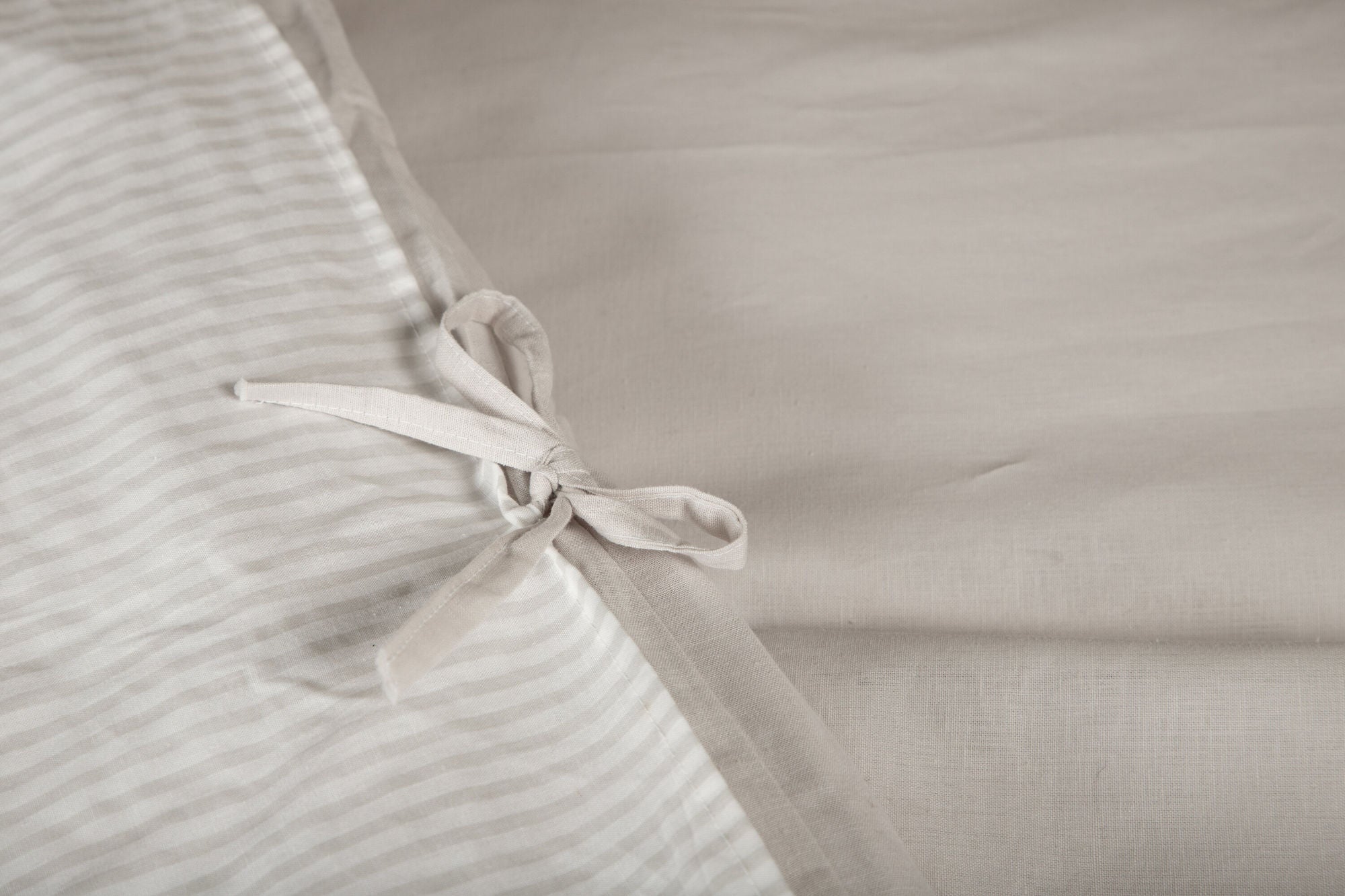 Venture Home Jenna Bed Set Linen/cotton - Light Grey / - 150*200