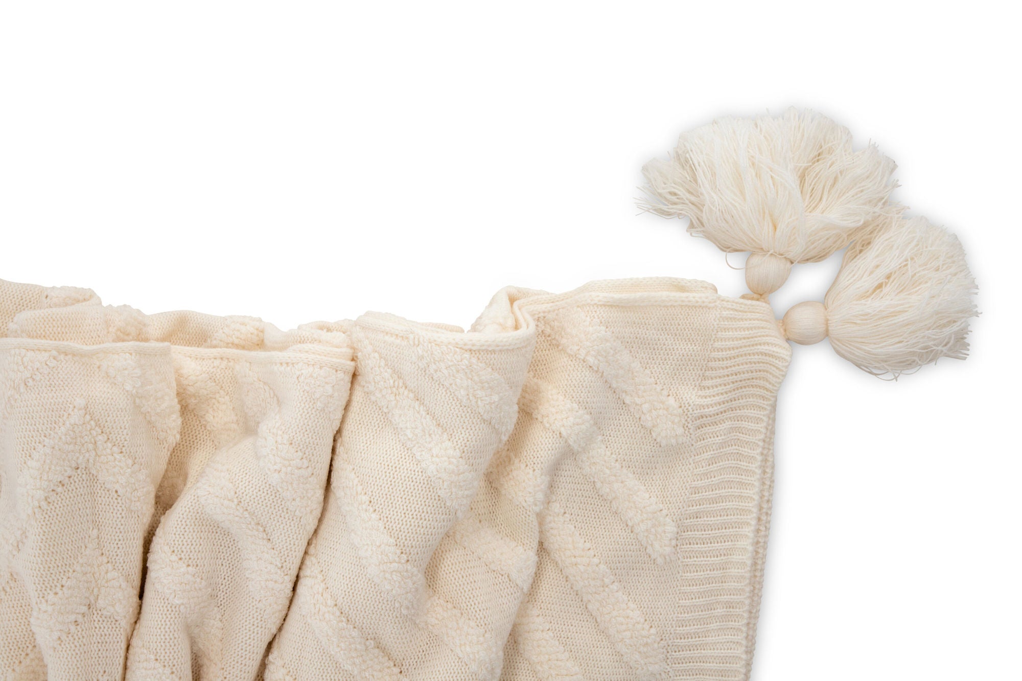 Venture Home Katlyn Throw Acrylic - White / - 130*170