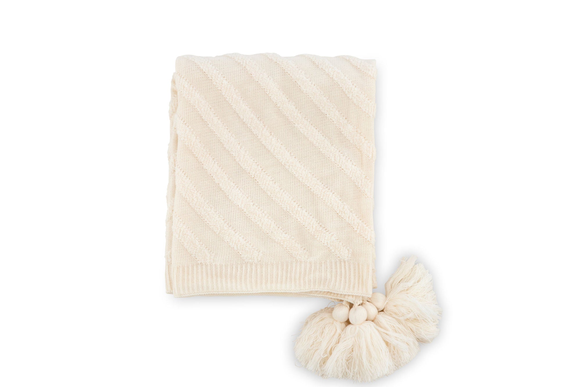 Venture Home Katlyn Throw Acrylic - White / - 130*170