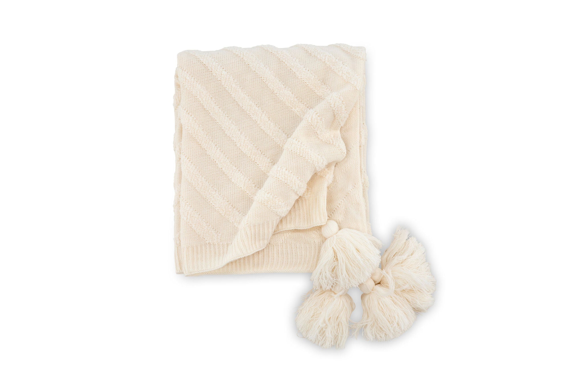 Venture Home Katlyn Throw Acrylic - White / - 130*170