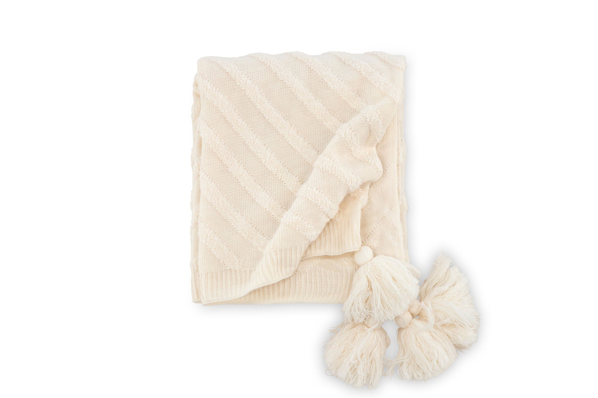 Venture Home Katlyn Throw Acrylic - White / - 130*170
