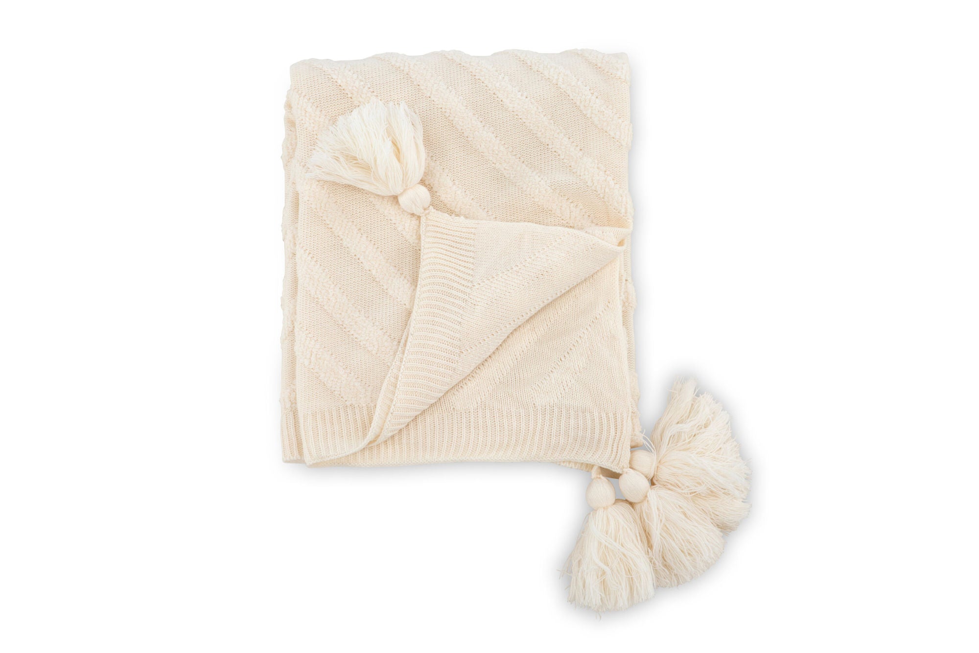 Venture Home Katlyn Throw Acrylic - White / - 130*170