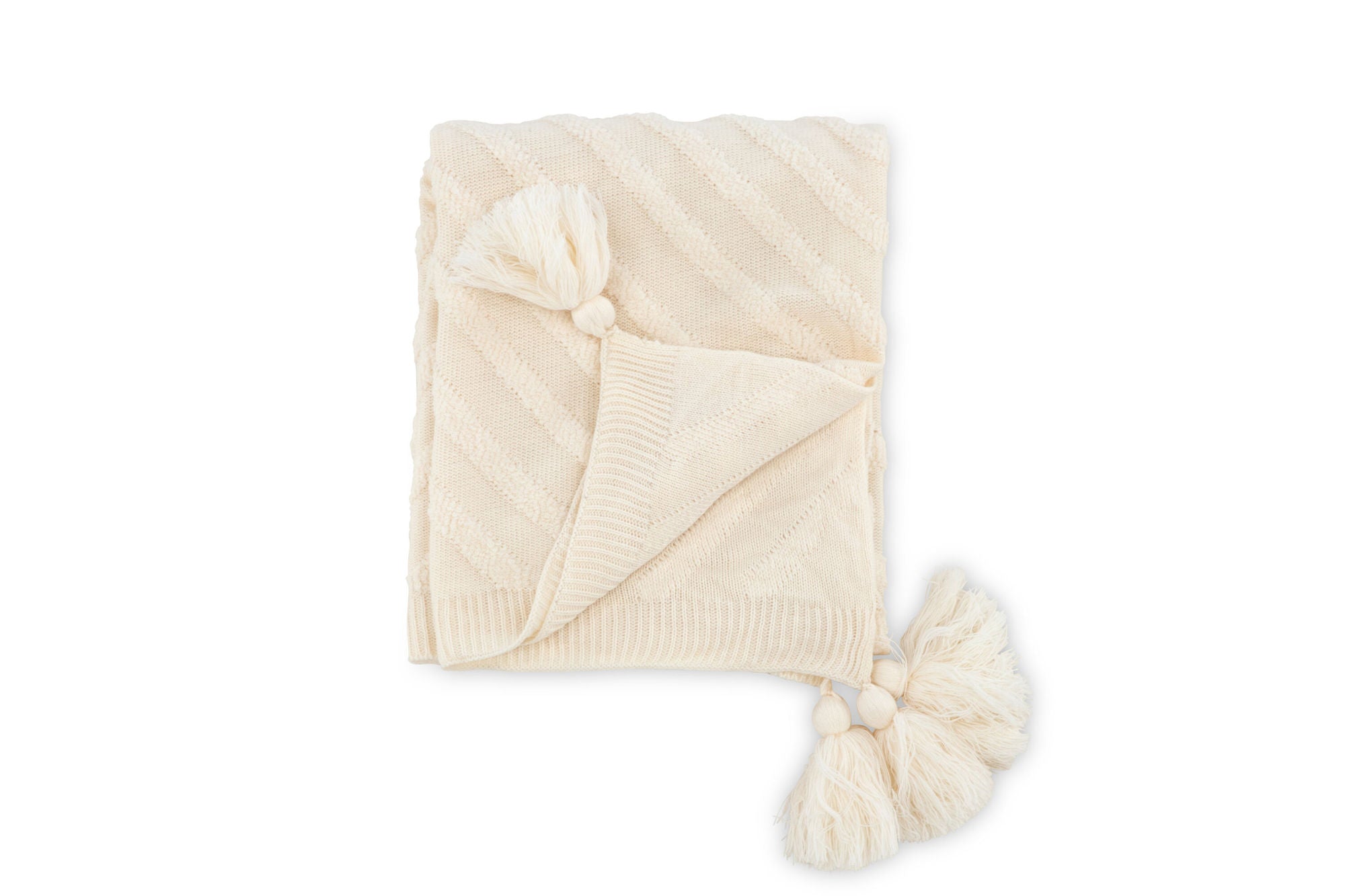 Venture Home Katlyn Throw Acrylic - White / - 130*170
