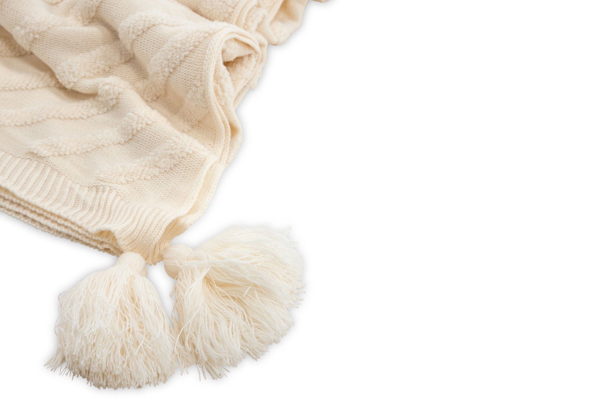 Venture Home Katlyn Throw Acrylic - White / - 130*170