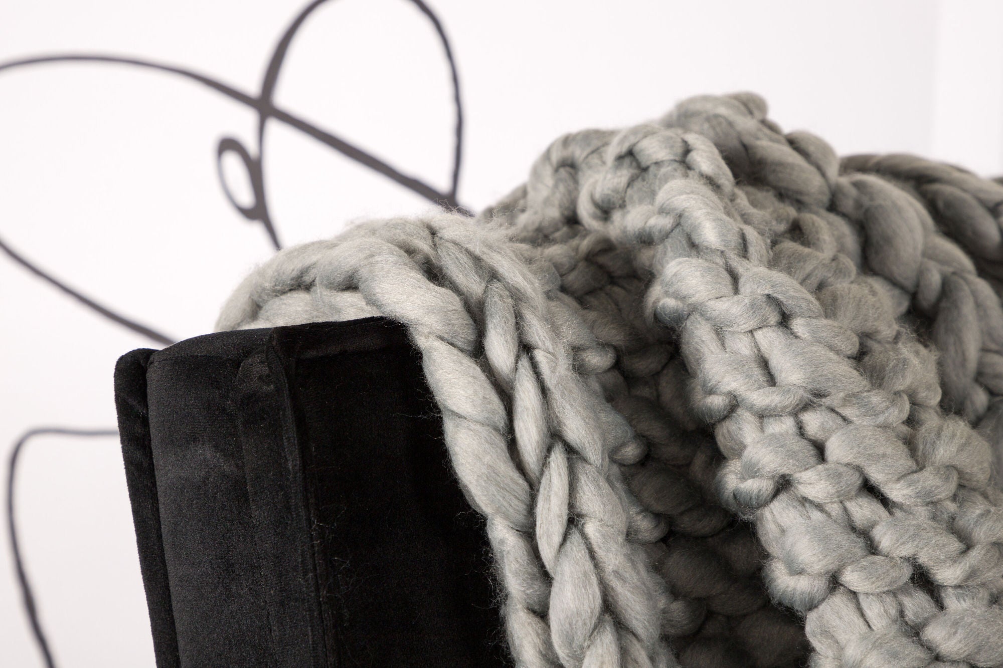 Venture Home Kate Throw Polyester - Light grey / - 130*170