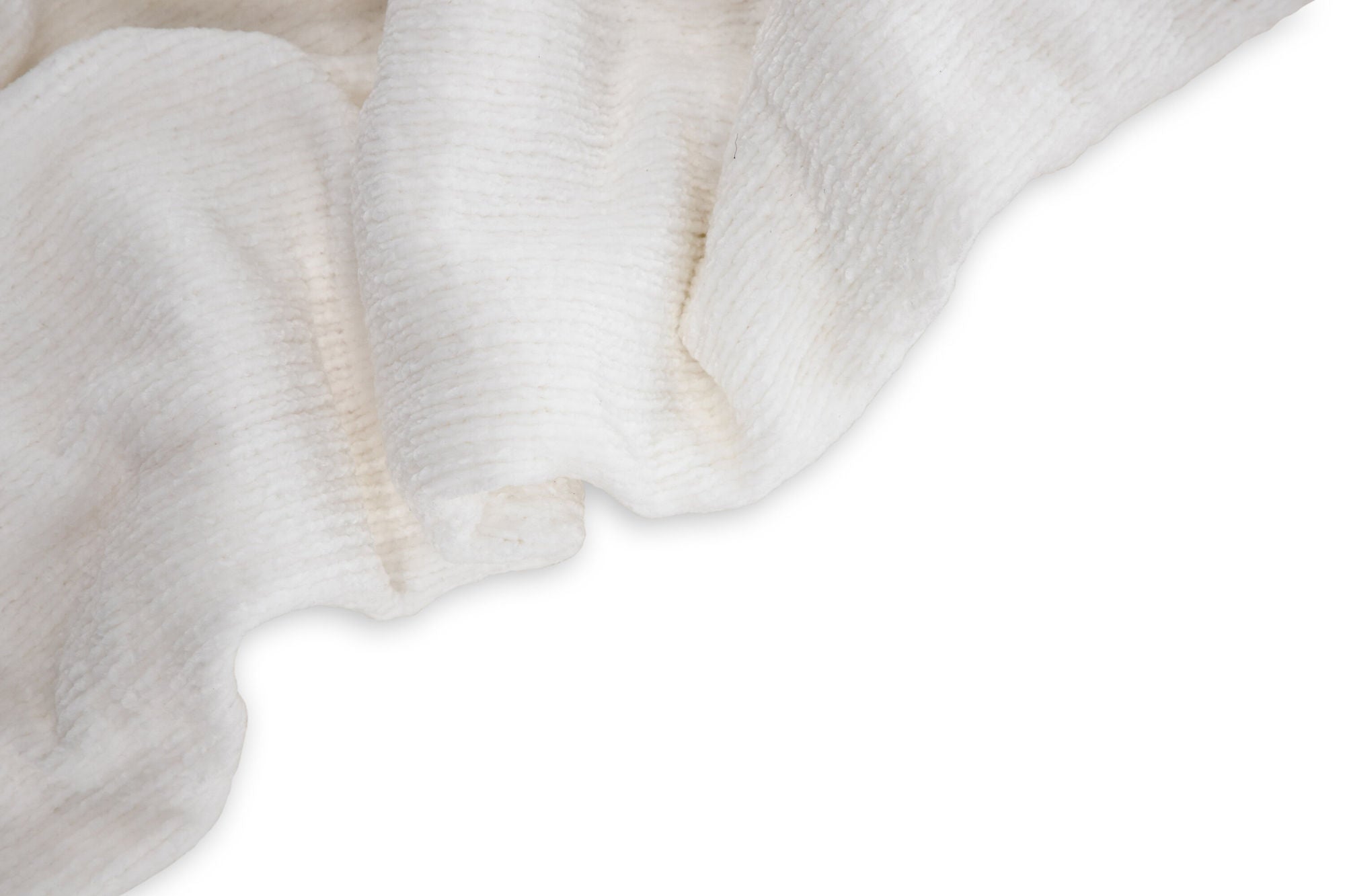 Venture Home Ally Throw Polyester/shiny chenille - White / - 170*130