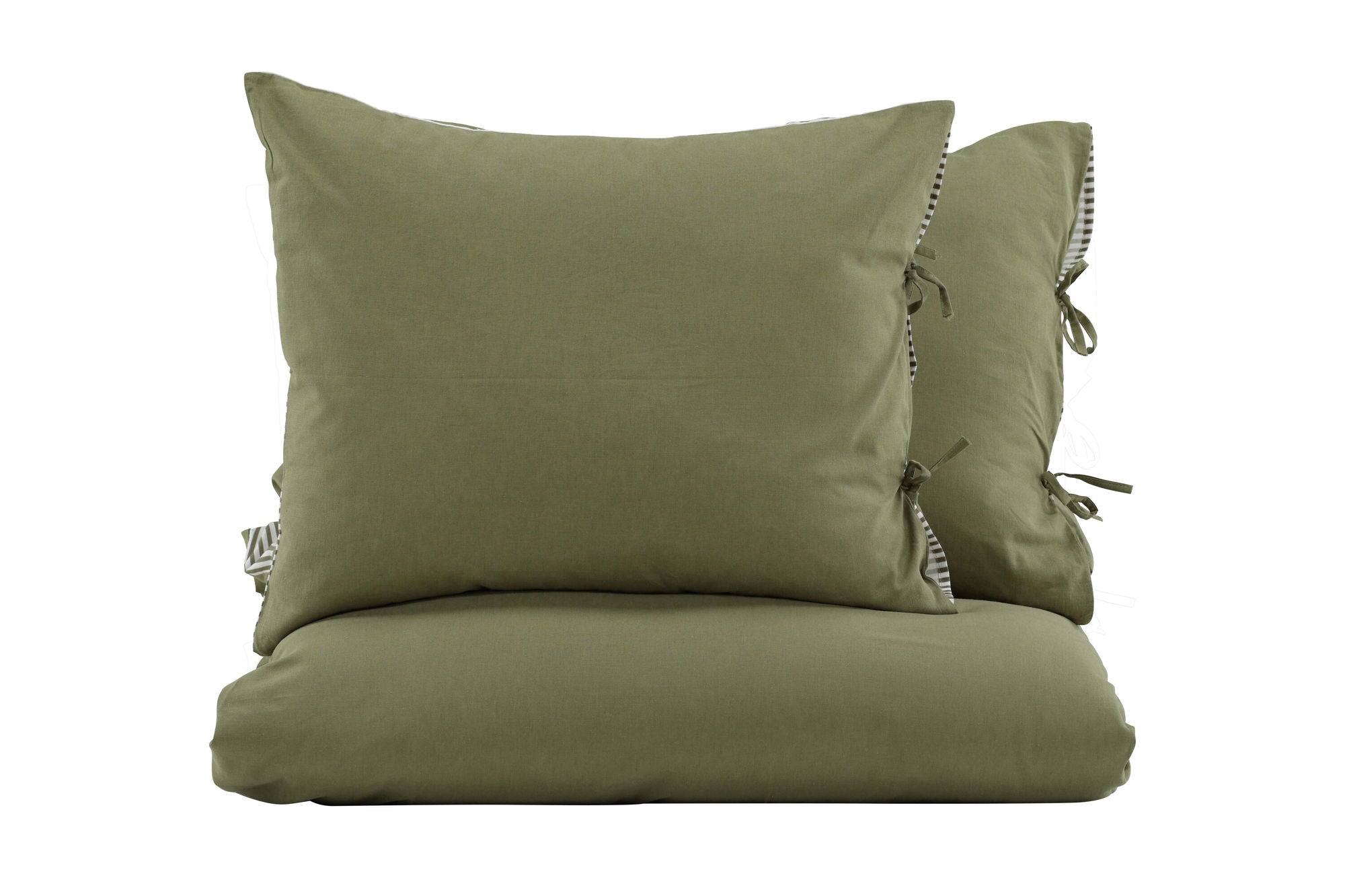 Venture Home Jenna Bed Set Linen/cotton - Green / - 240*220