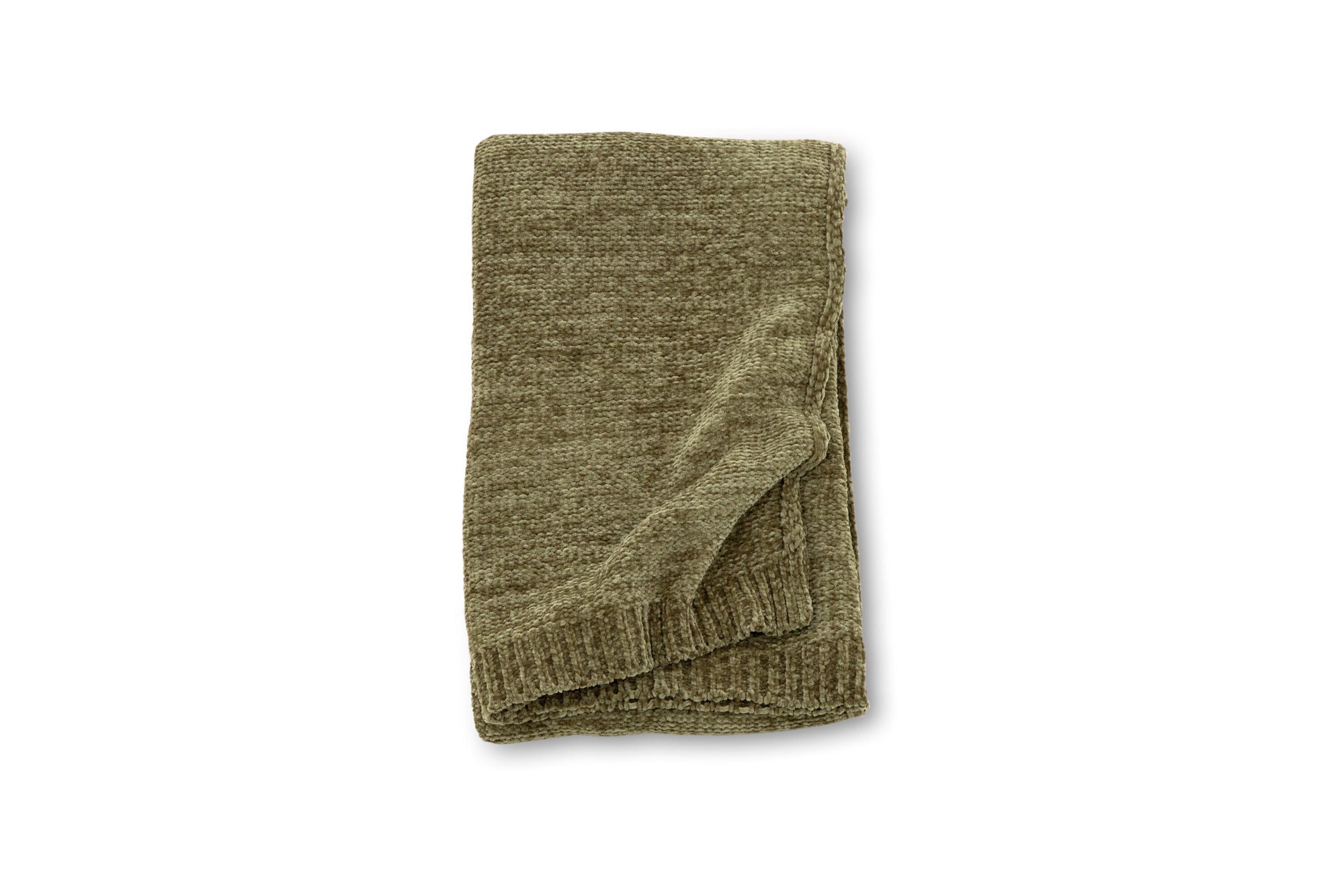 Venture Home Ally Throw Polyester/shiny chenille - Green / - 170*130