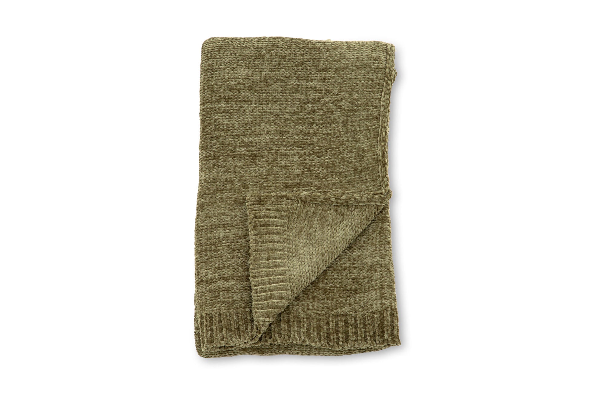 Venture Home Ally Throw Polyester/shiny chenille - Green / - 170*130