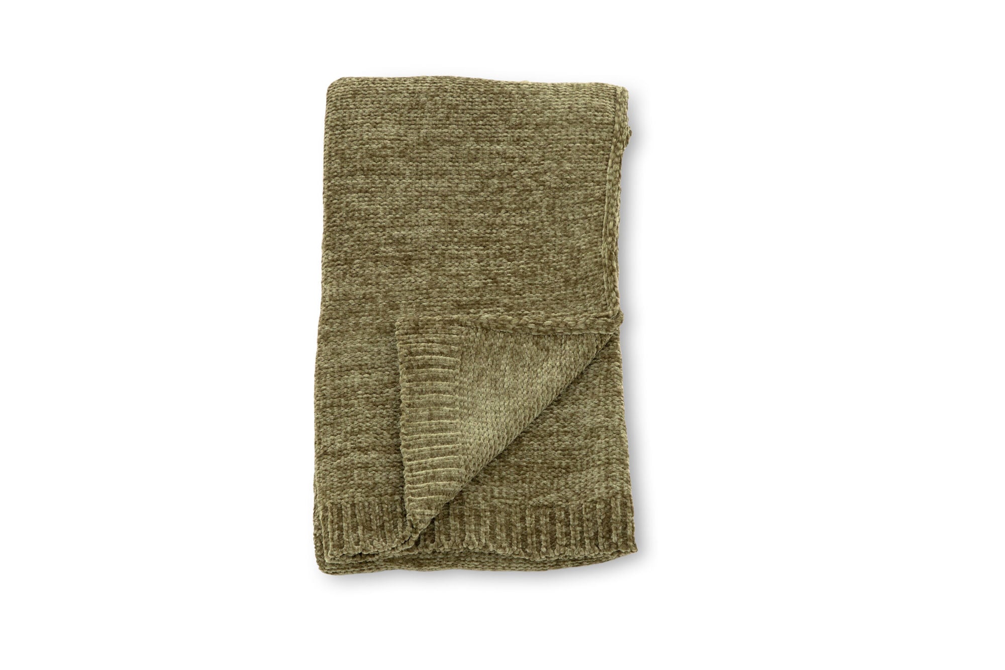 Venture Home Ally Throw Polyester/shiny chenille - Green / - 170*130