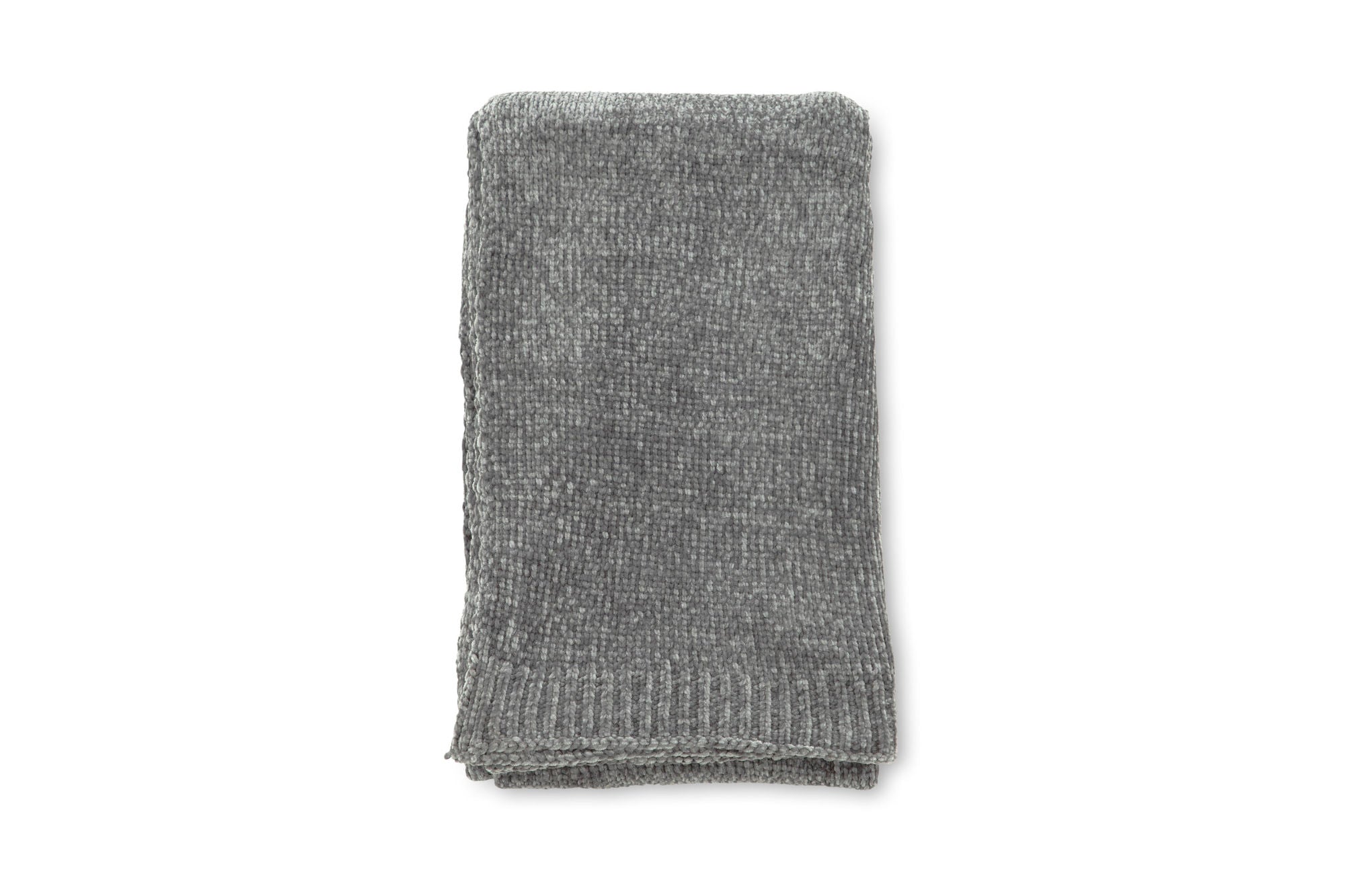 Venture Home Ally Throw Polyester/shiny chenille - Dark grey / - 170*130