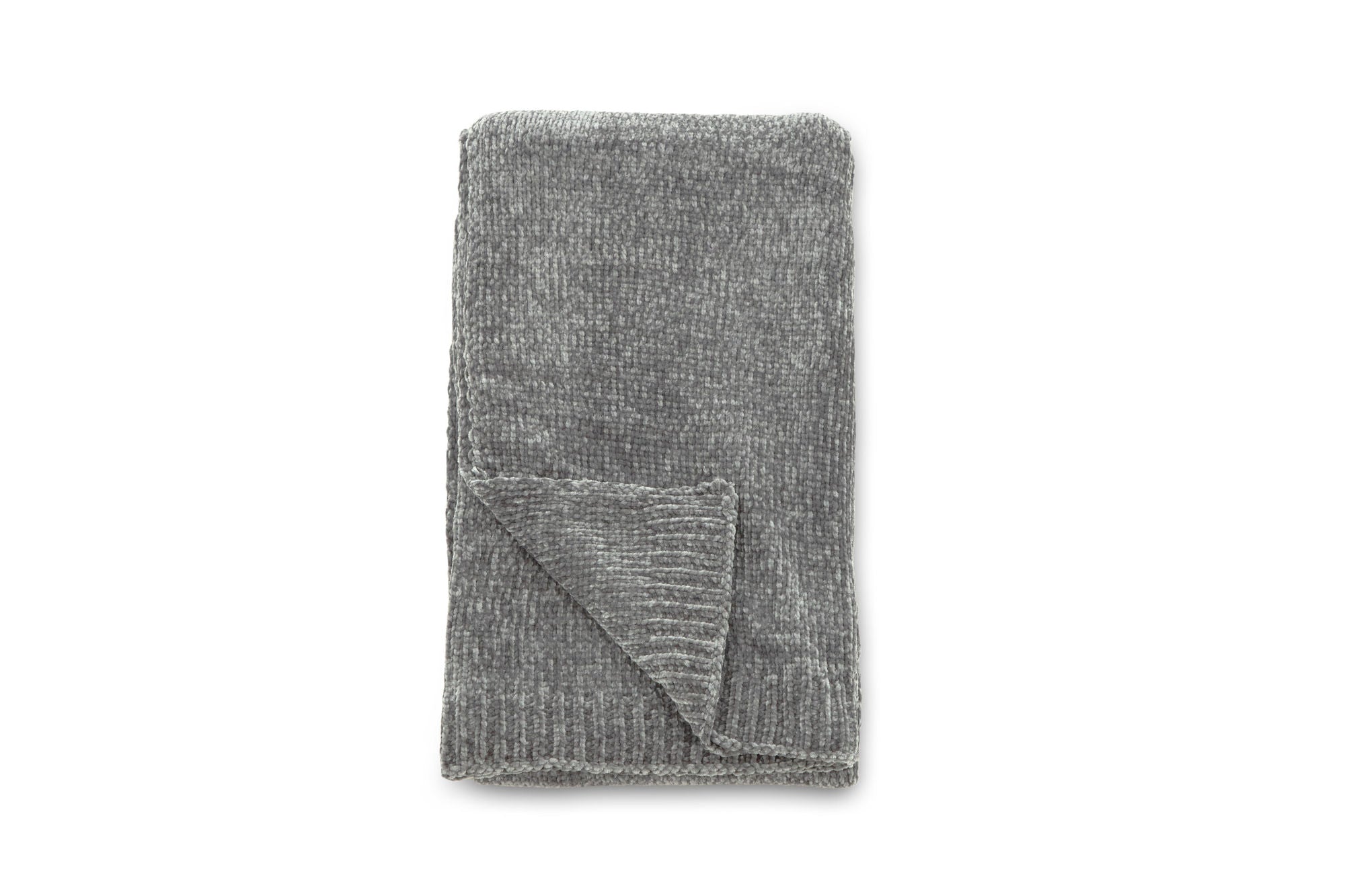 Venture Home Ally Throw Polyester/shiny chenille - Dark grey / - 170*130