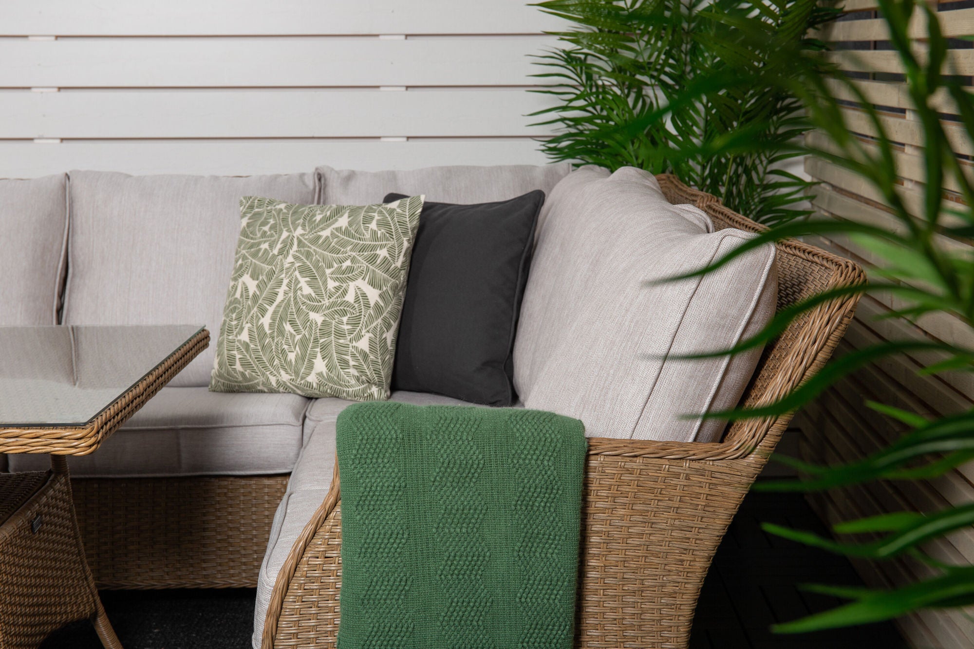 Venture Home Vikelund hjørne sofa - Nature/Sand