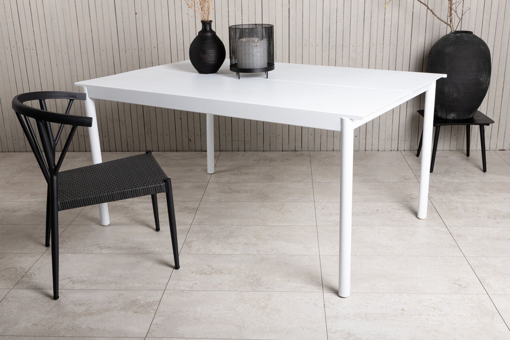 Venture Home Modena - spisebord- White - Aluminium - 150*100cm