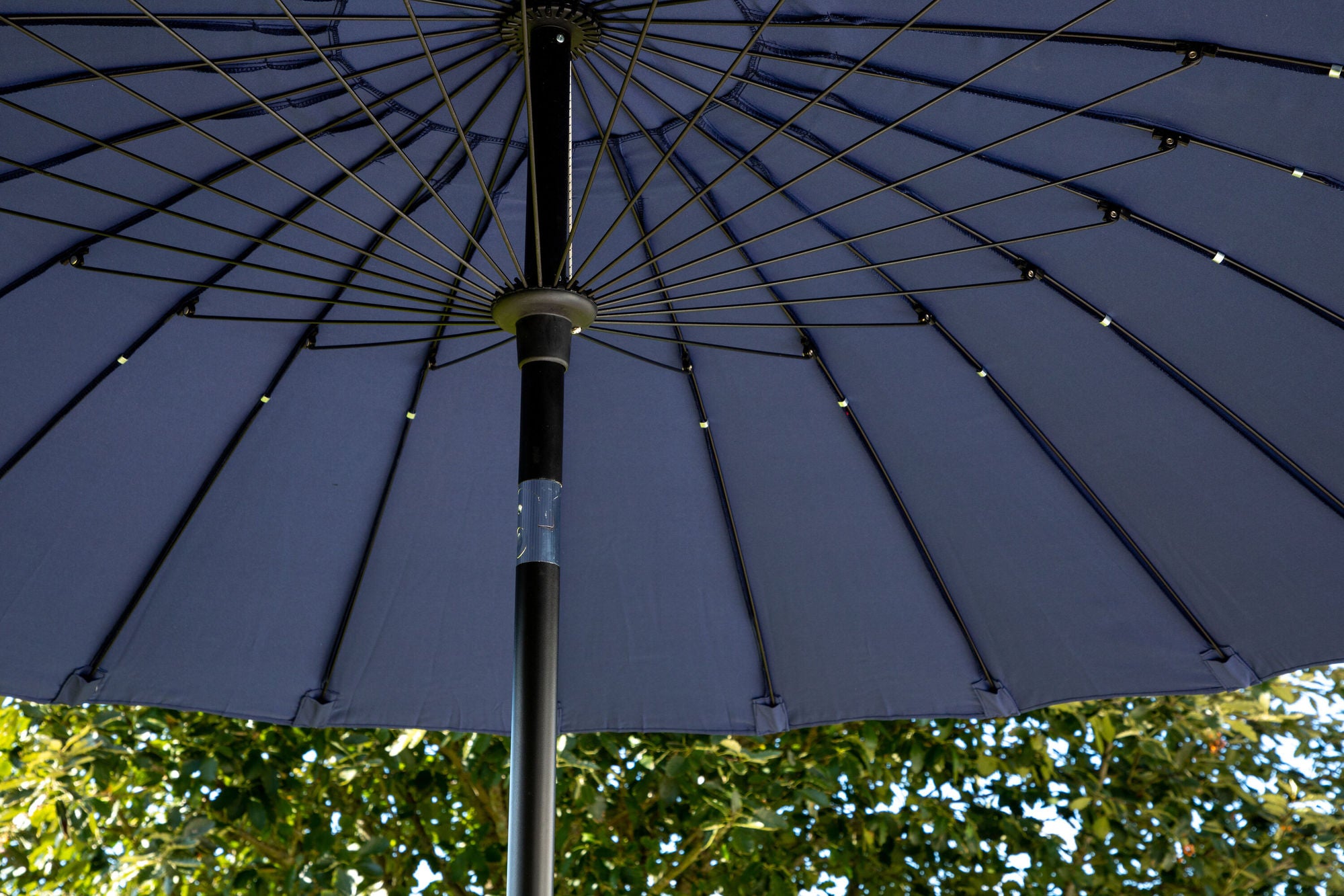 Venture Home Palmetto - Umbrella w. tilt- Blue - - 270cm