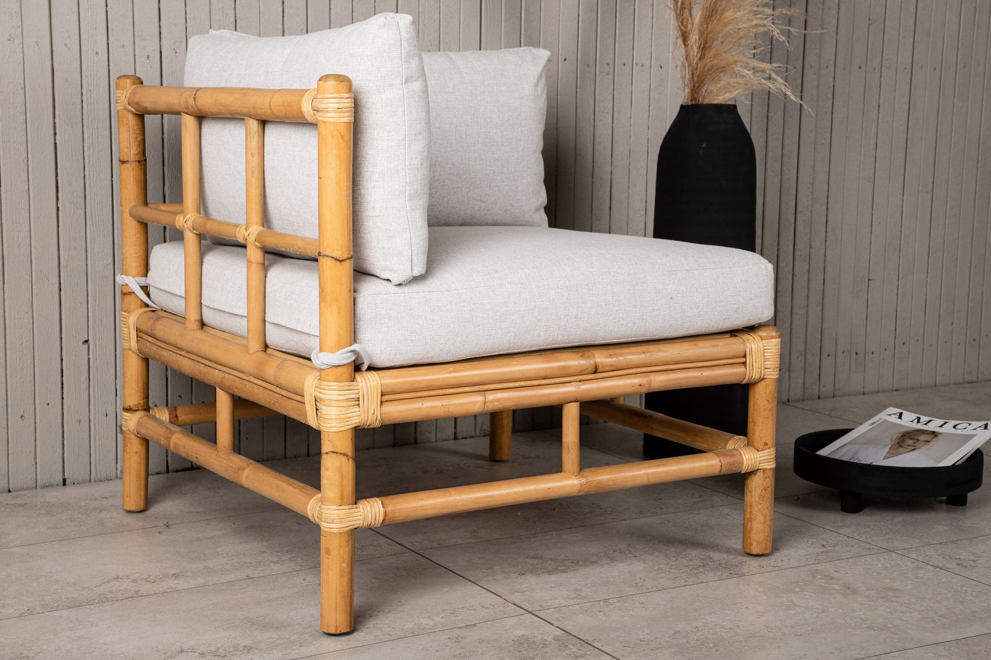 Venture Home Cane - hjørne Part- Nature - Bamboo -