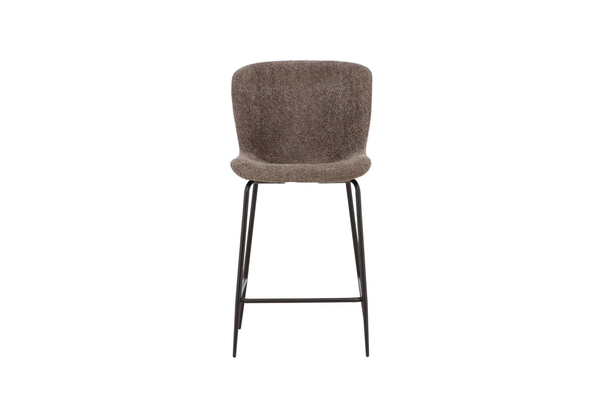 Venture Home Modesto Bar stol - Black / Brown boucle