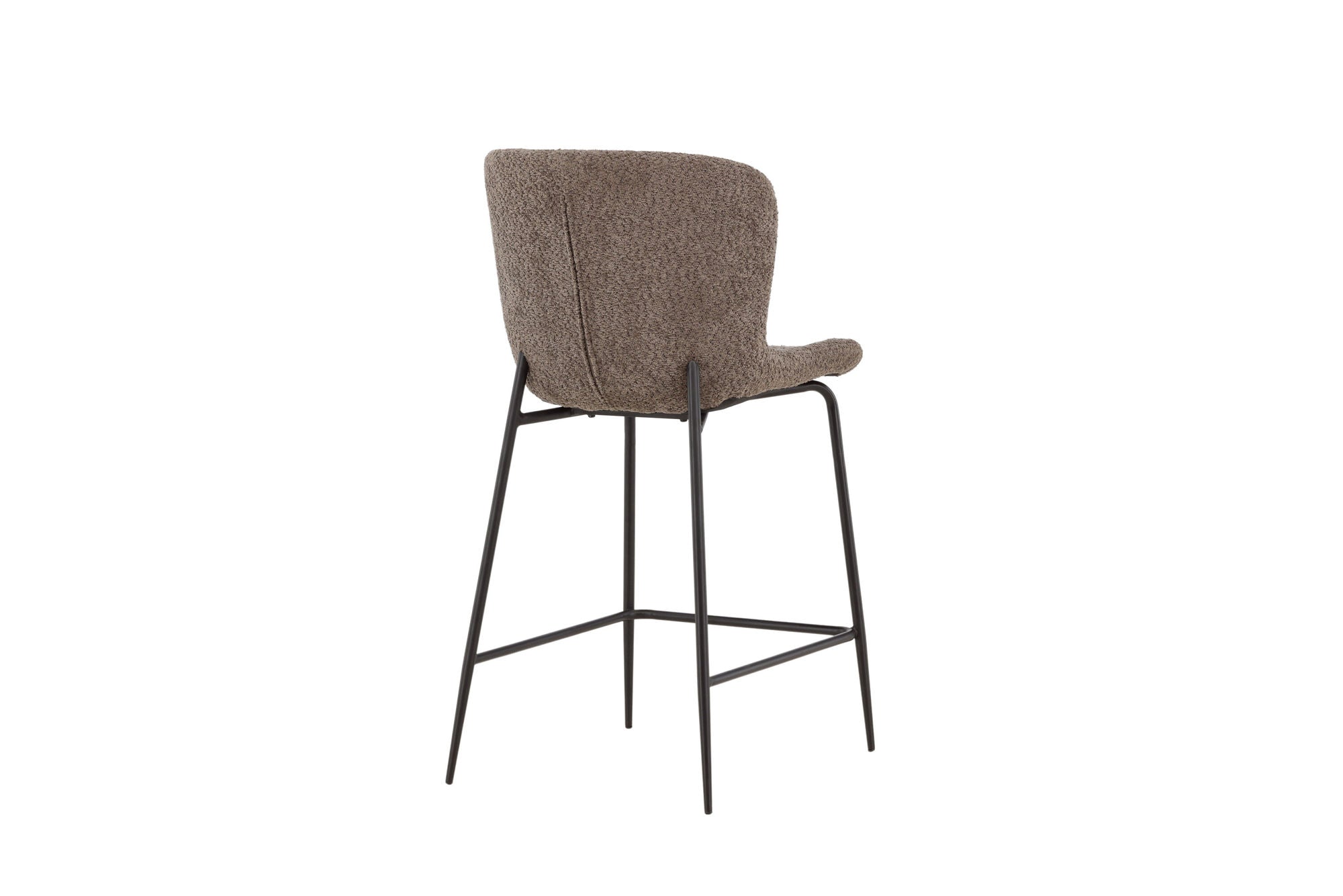 Venture Home Modesto Bar stol - Black / Brown boucle