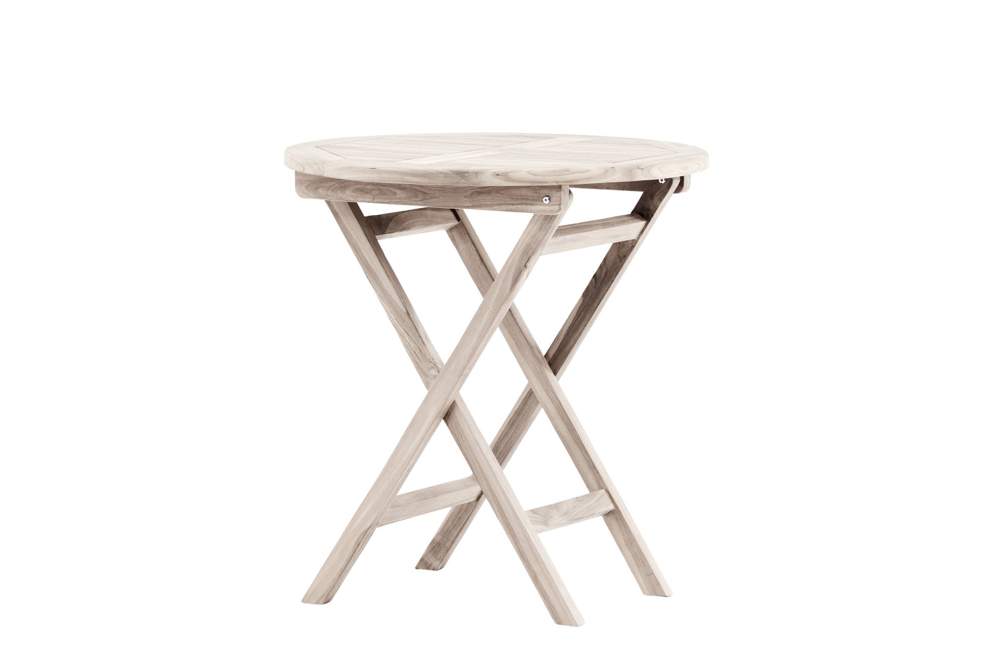 Venture Home Kenya Cafe bord Ø70 -Whitewash